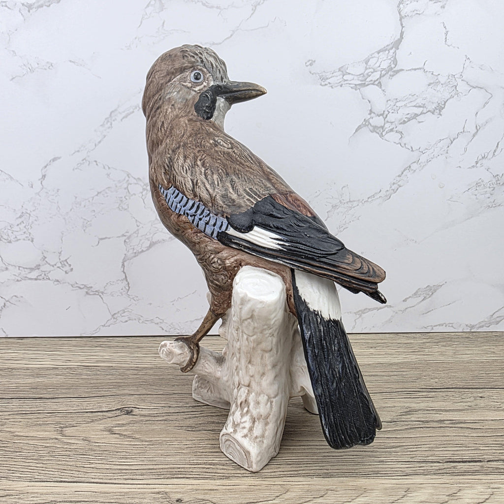 Vintage Goebel Porcelain Bird Figurine Made in W. Germany | Hand Painted Porcelain Sculpture Collectible