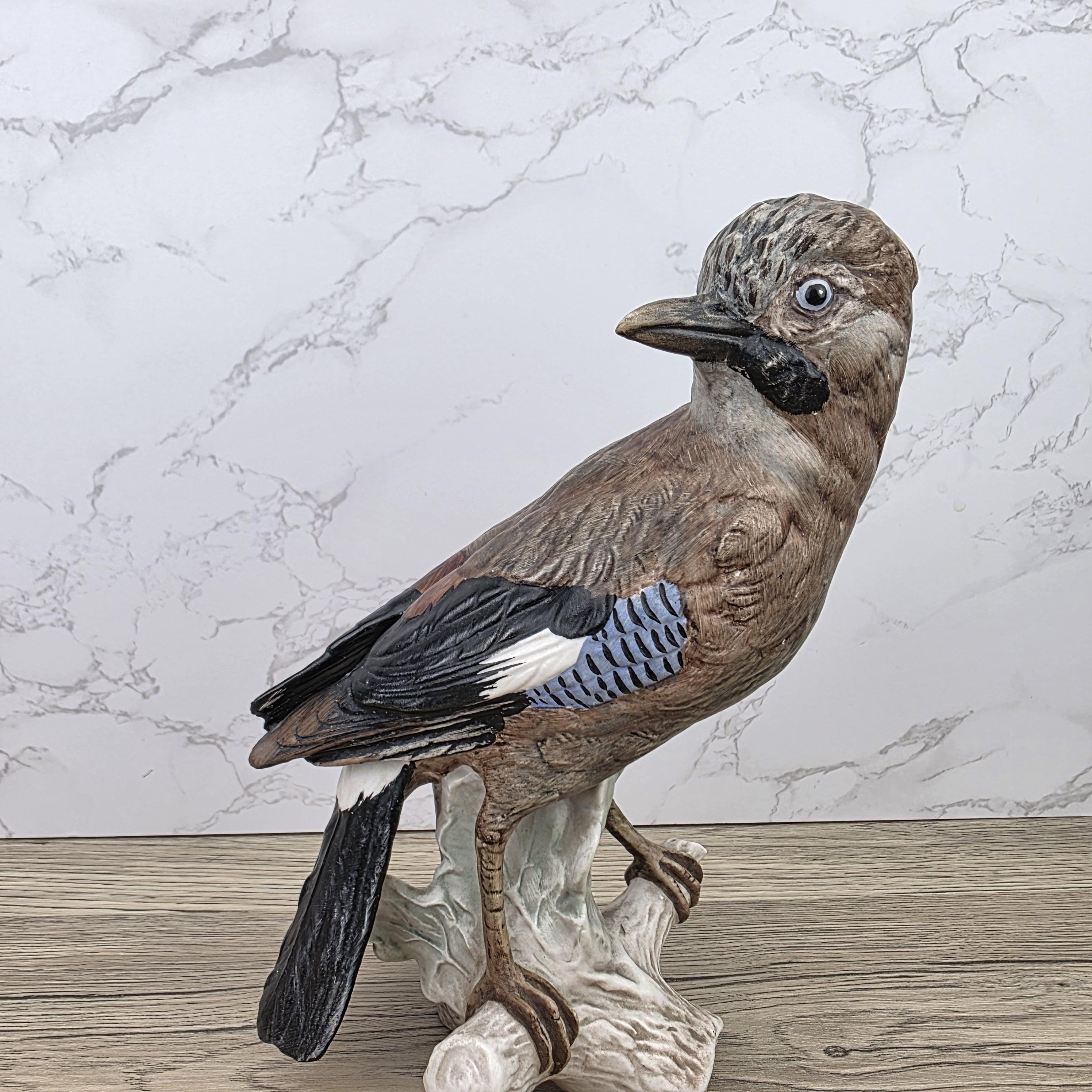 Vintage Goebel Porcelain Bird Figurine Made in W. Germany | Hand Painted Porcelain Sculpture Collectible
