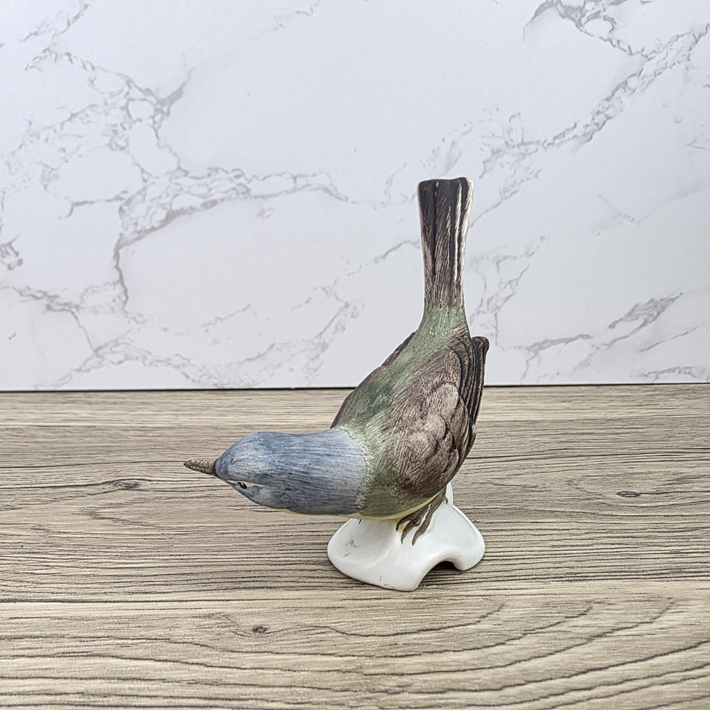 Goebel Hummel Bird Figurine CV32 | West Germany Hand Painted Porcelain Miniature Sculpture Decor
