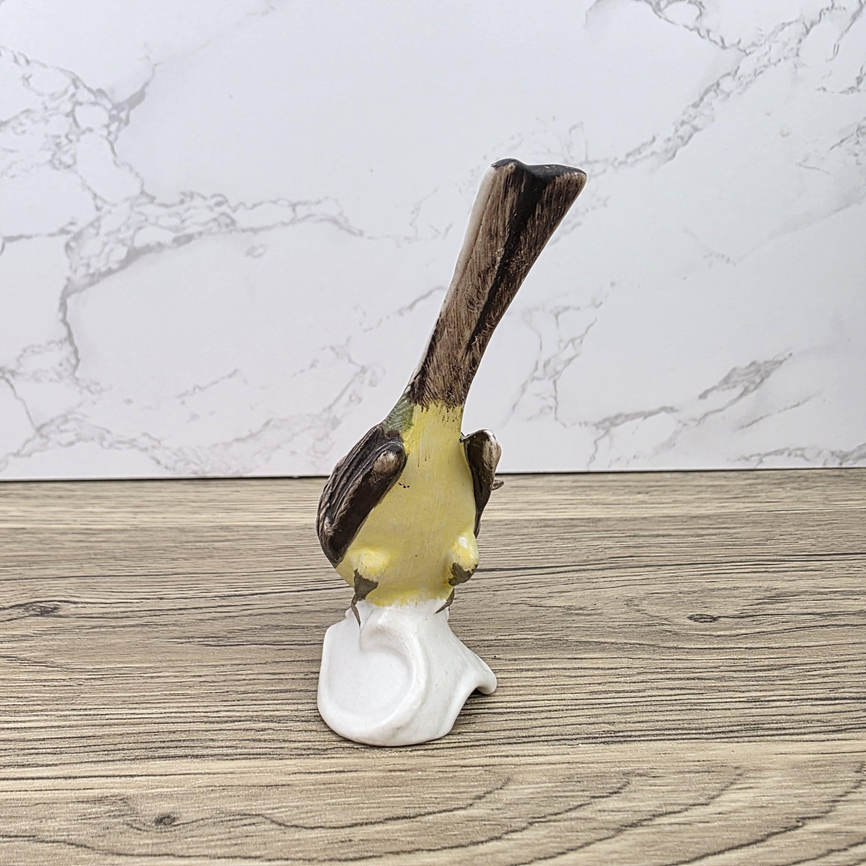 Goebel Hummel Bird Figurine CV32 | West Germany Hand Painted Porcelain Miniature Sculpture Decor