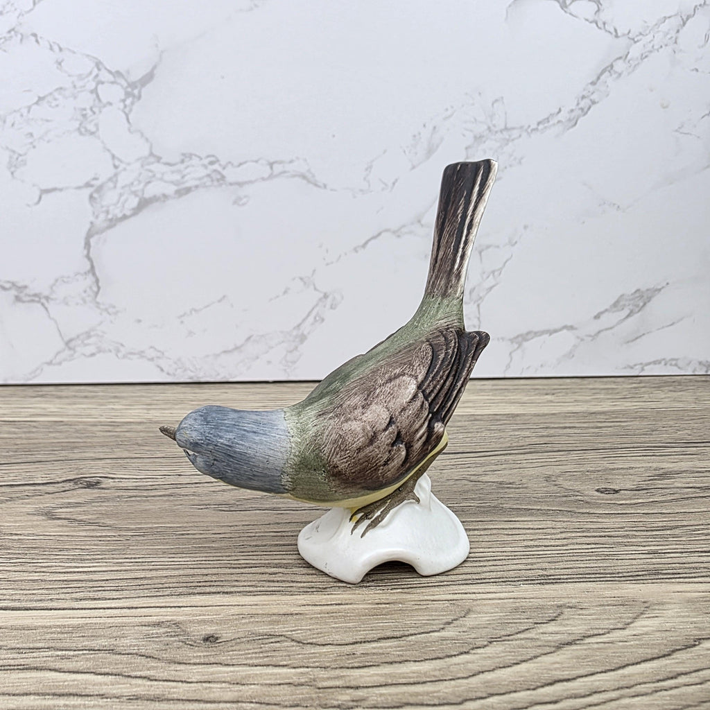 Goebel Hummel Bird Figurine CV32 | West Germany Hand Painted Porcelain Miniature Sculpture Decor