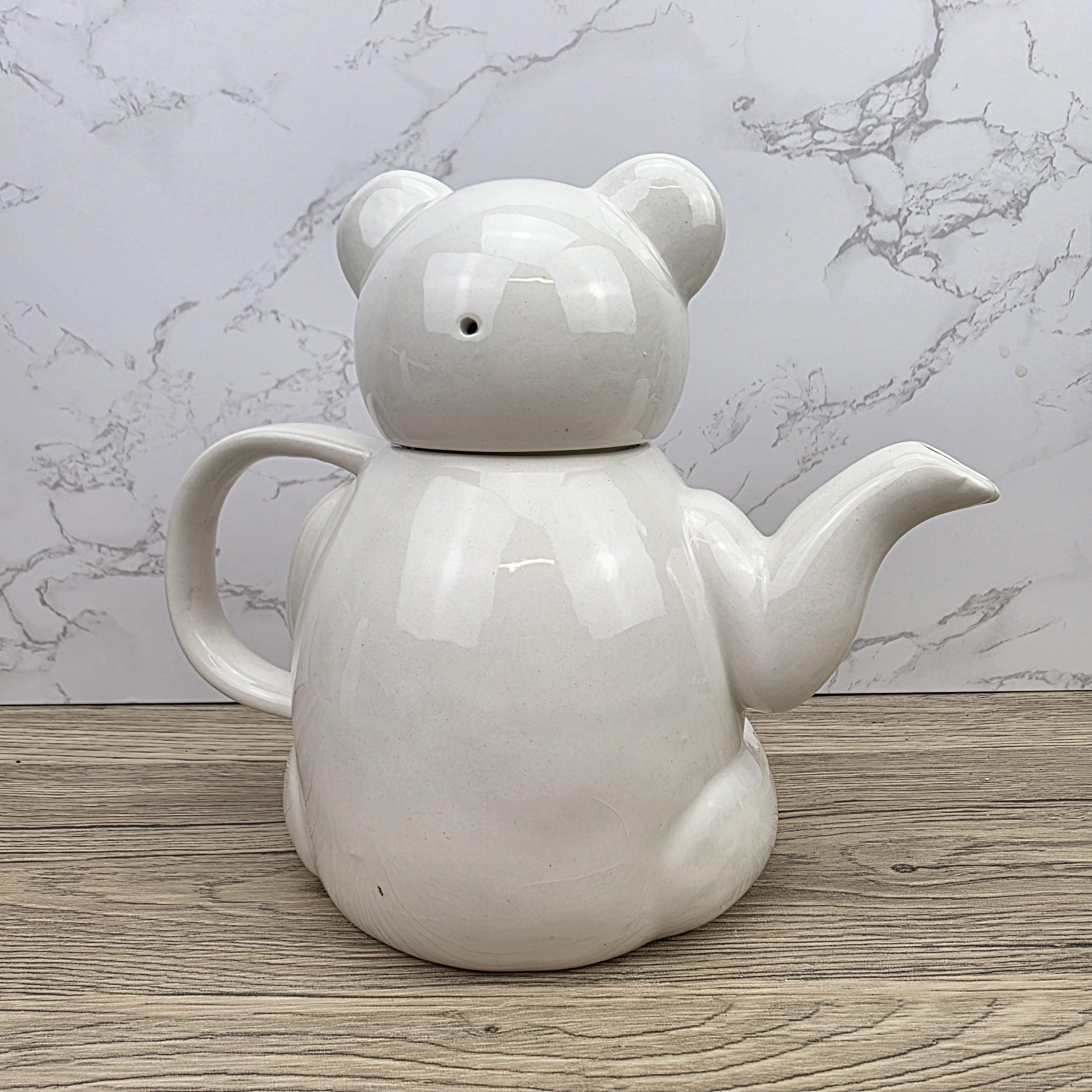 Bear Shaped Ceramic Teapot With Lid | Price & Kensington Novelty Tea Pot | 1980s English Pottery