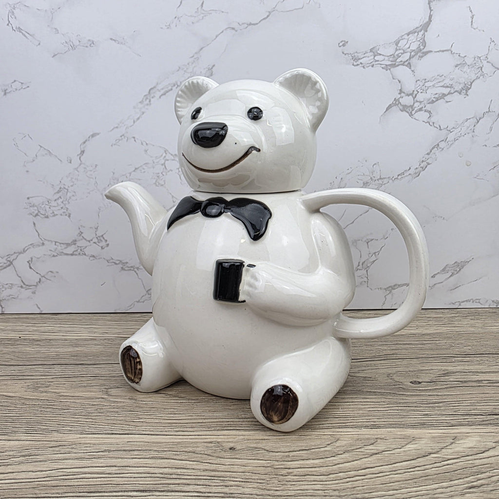 Bear Shaped Ceramic Teapot With Lid | Price & Kensington Novelty Tea Pot | 1980s English Pottery