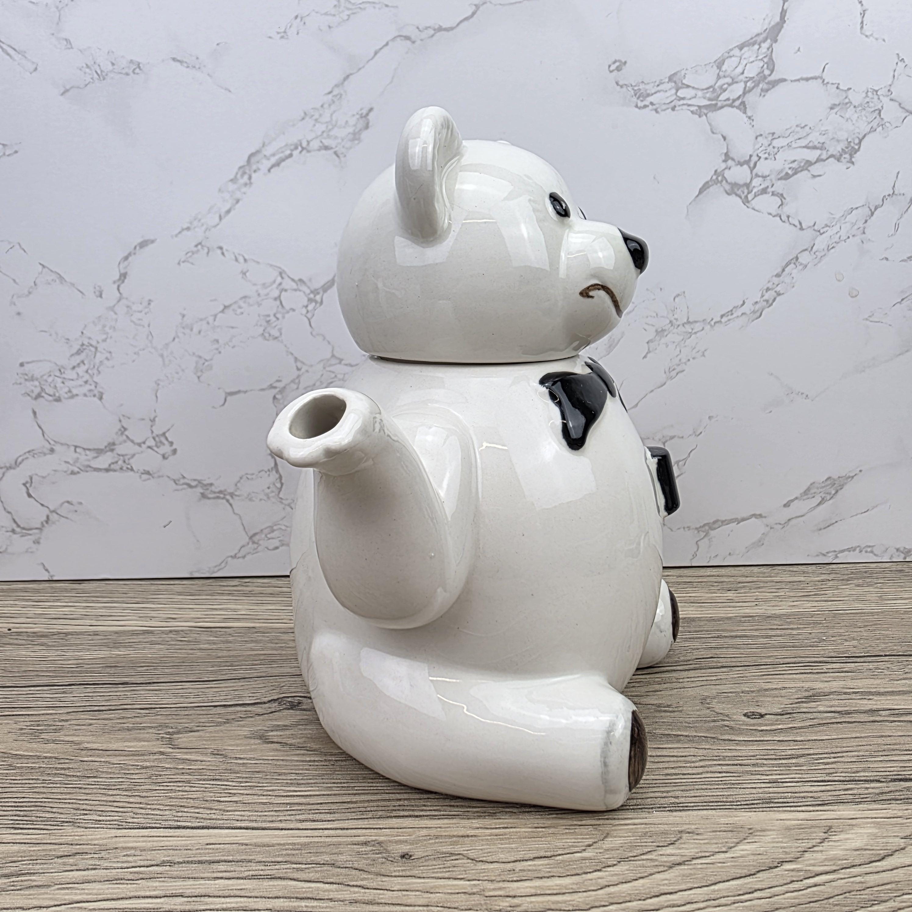 Bear Shaped Ceramic Teapot With Lid | Price & Kensington Novelty Tea Pot | 1980s English Pottery