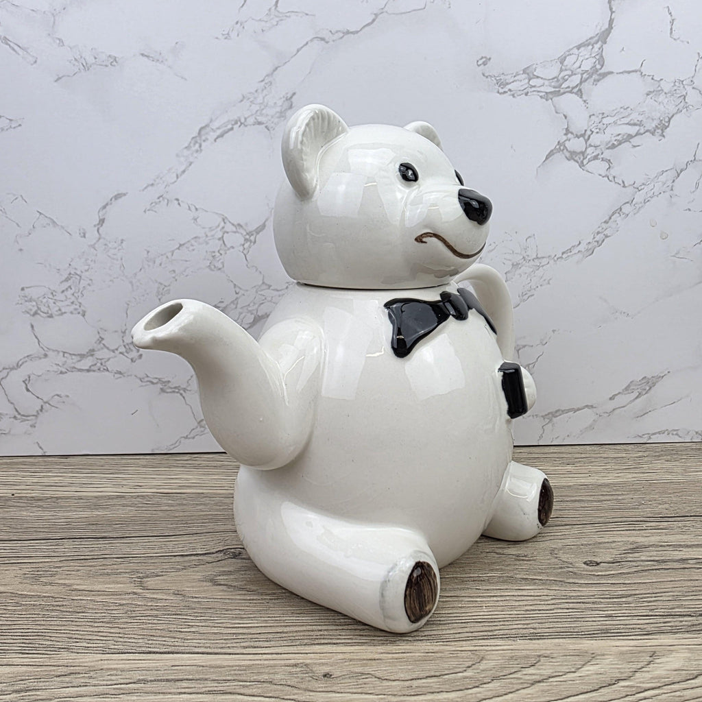 Bear Shaped Ceramic Teapot With Lid | Price & Kensington Novelty Tea Pot | 1980s English Pottery