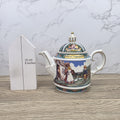 Vintage James Sadler David Copperfield Ceramic Teapot | Charles Dickens Literary Series | England 1990s Collectible