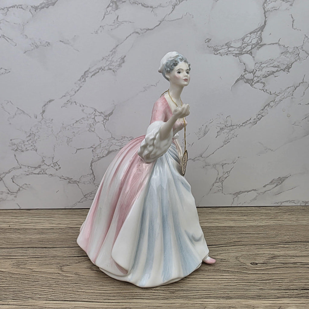 Royal Doulton Diana HN3266 Porcelain Lady Figurine Hand Decorated England 1990 Collectible Display