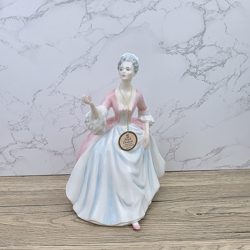 Royal Doulton Diana HN3266 Porcelain Lady Figurine Hand Decorated England 1990 Collectible Display