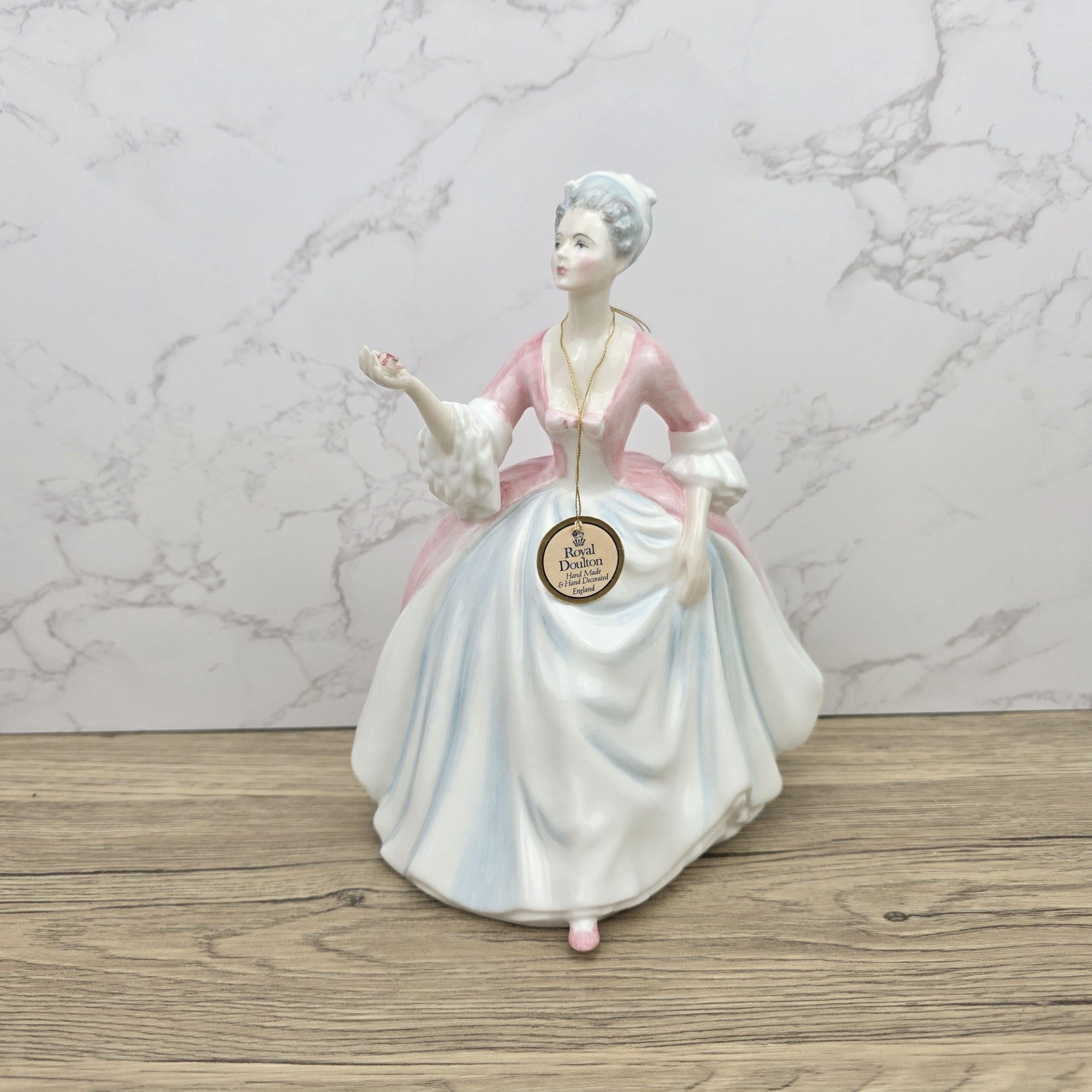 Royal Doulton Diana HN3266 Porcelain Lady Figurine Hand Decorated England 1990 Collectible Display
