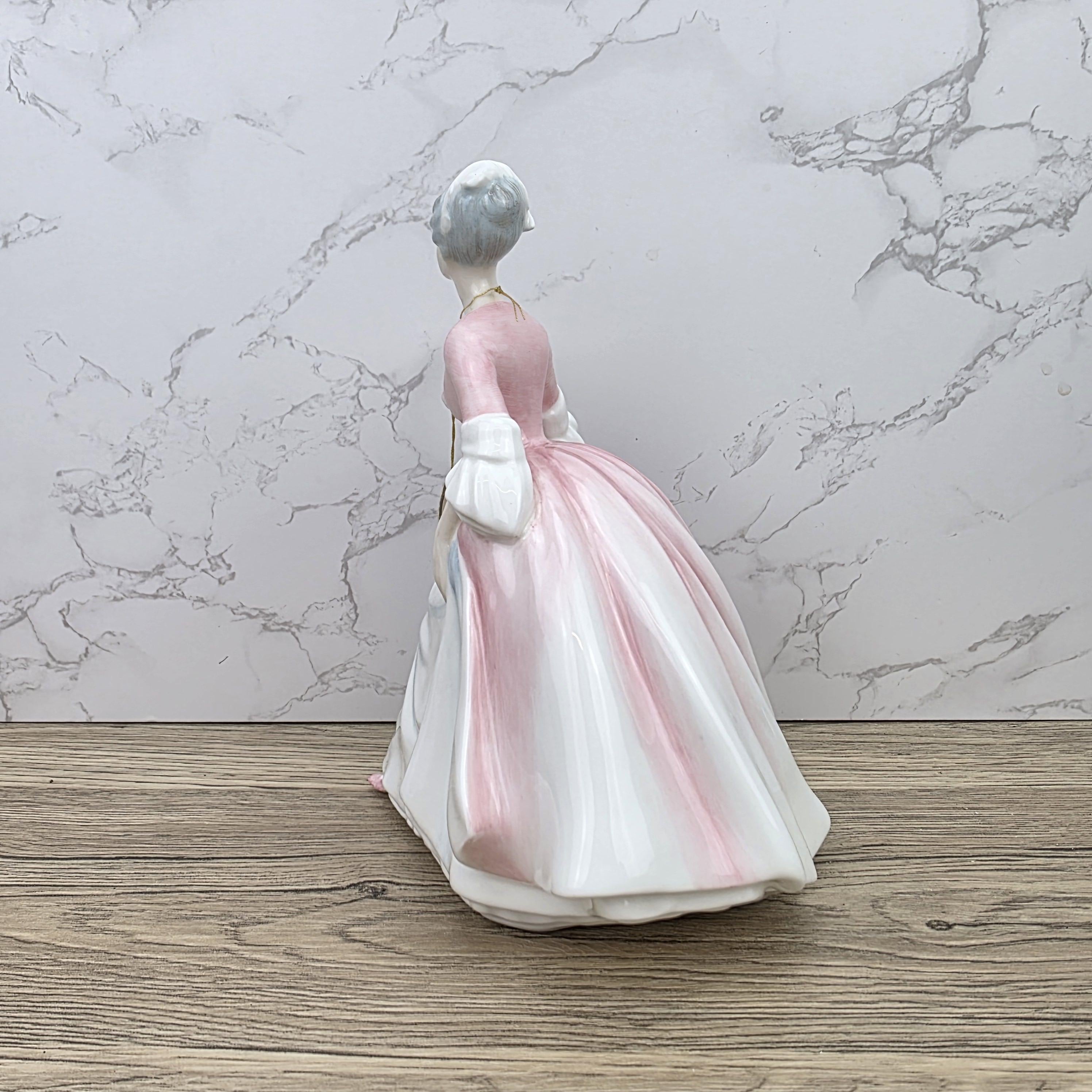 Royal Doulton Diana HN3266 Porcelain Lady Figurine Hand Decorated England 1990 Collectible Display