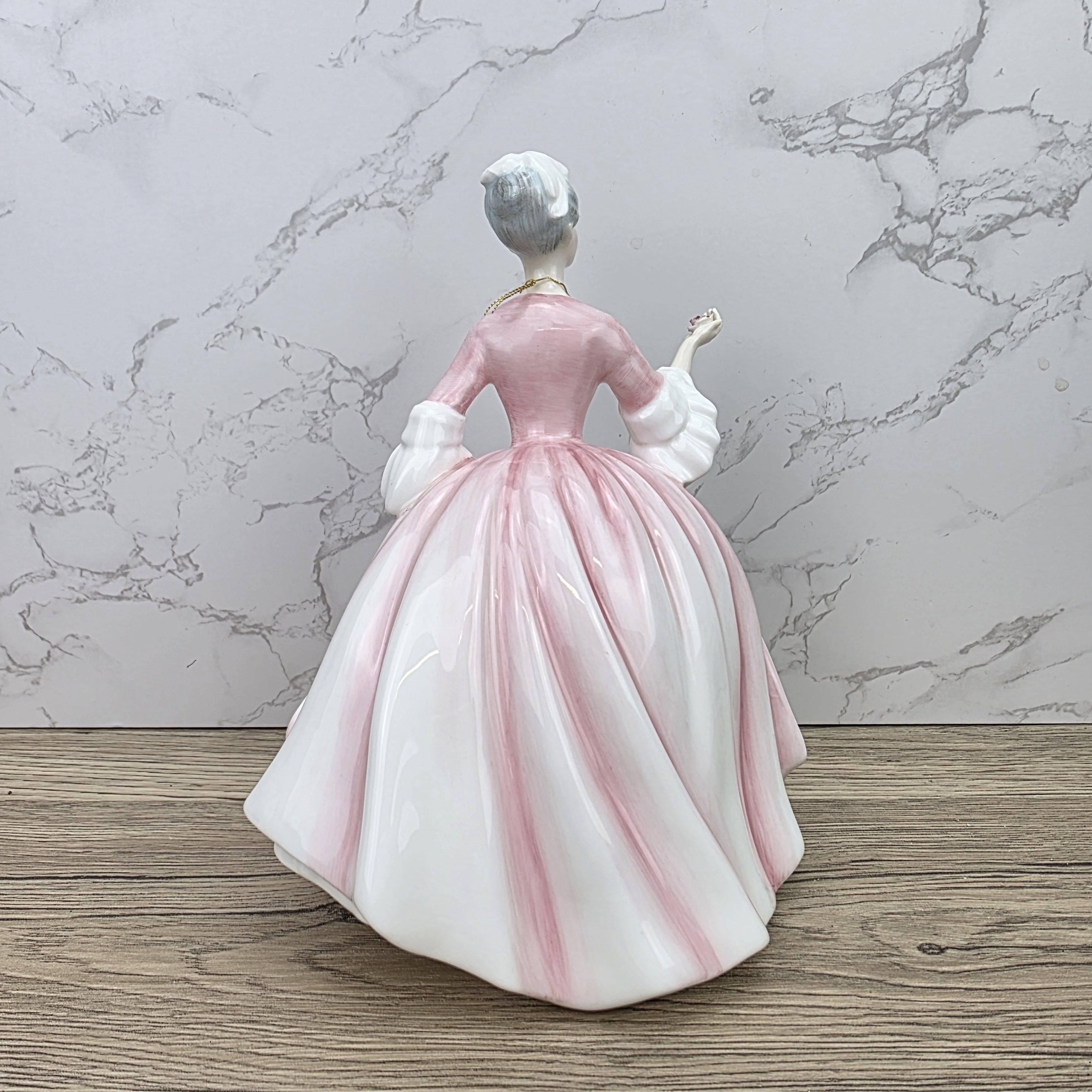 Royal Doulton Diana HN3266 Porcelain Lady Figurine Hand Decorated England 1990 Collectible Display