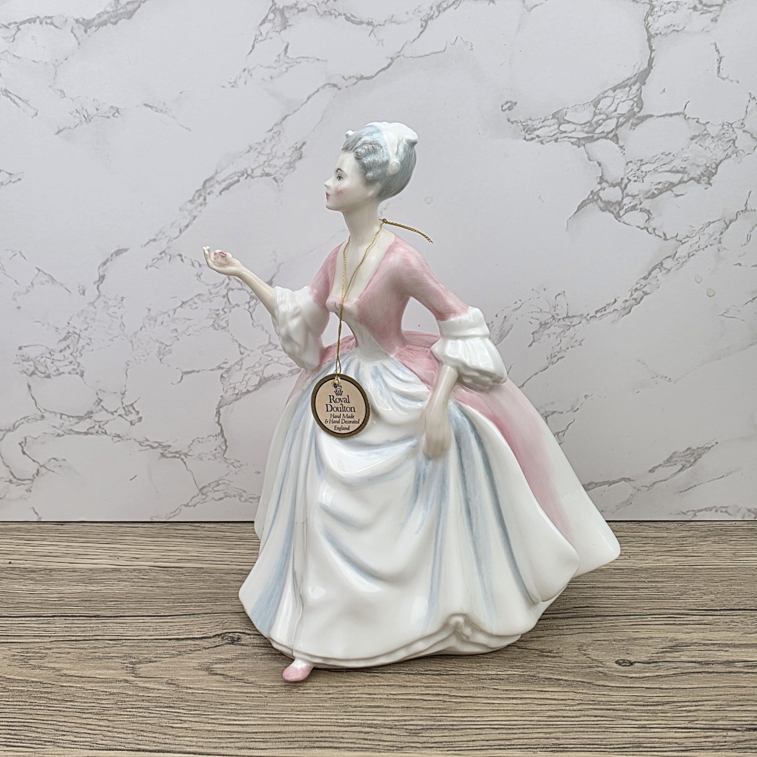 Royal Doulton Diana HN3266 Porcelain Lady Figurine Hand Decorated England 1990 Collectible Display