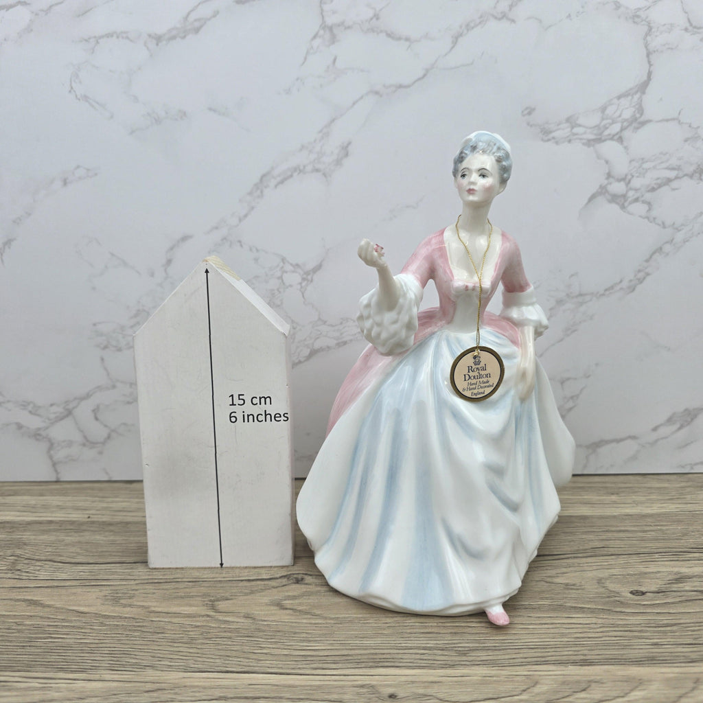 Royal Doulton Diana HN3266 Porcelain Lady Figurine Hand Decorated England 1990 Collectible Display