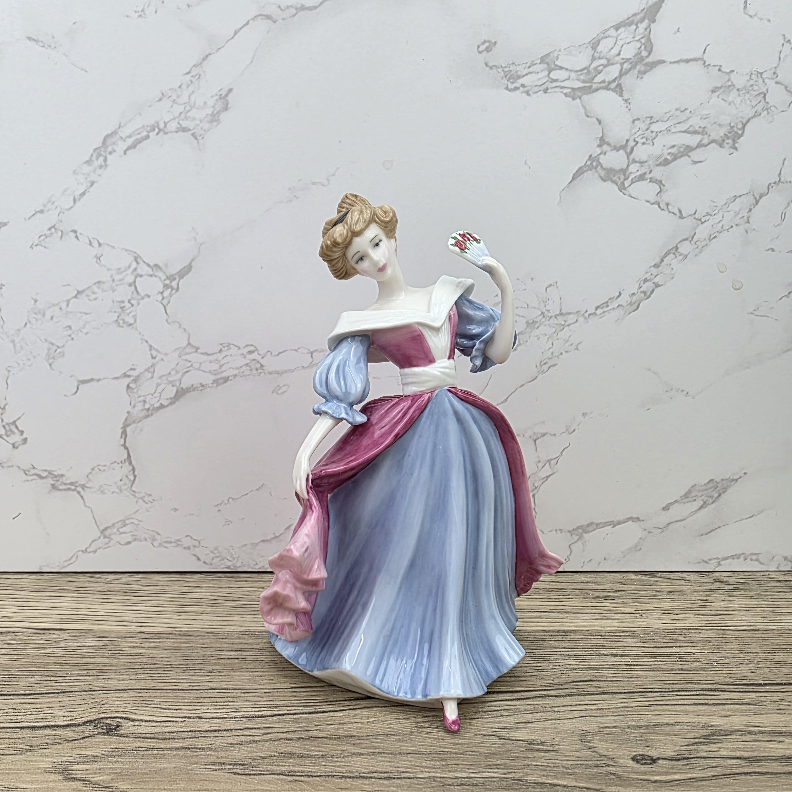 Royal Doulton Pretty Ladies Amy HN4782 Porcelain Lady Figurine Hand Decorated England Collectible