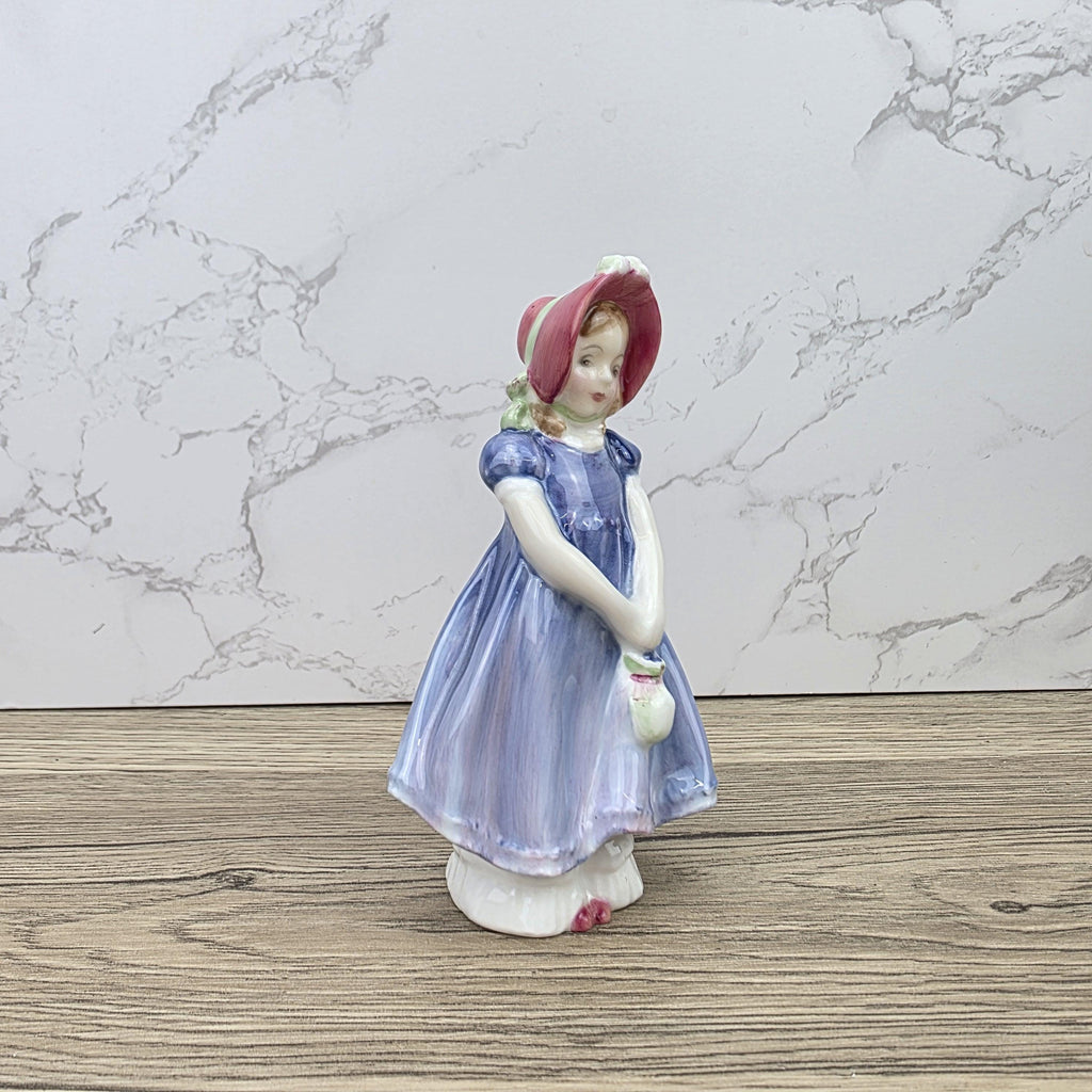 Royal Doulton Ivy HN1768 Porcelain Lady Figurine Hand Decorated England 1936 Collectible Vintage