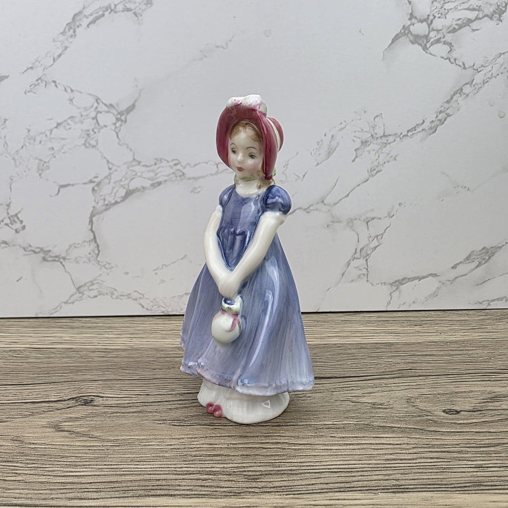Royal Doulton Ivy HN1768 Porcelain Lady Figurine Hand Decorated England 1936 Collectible Vintage