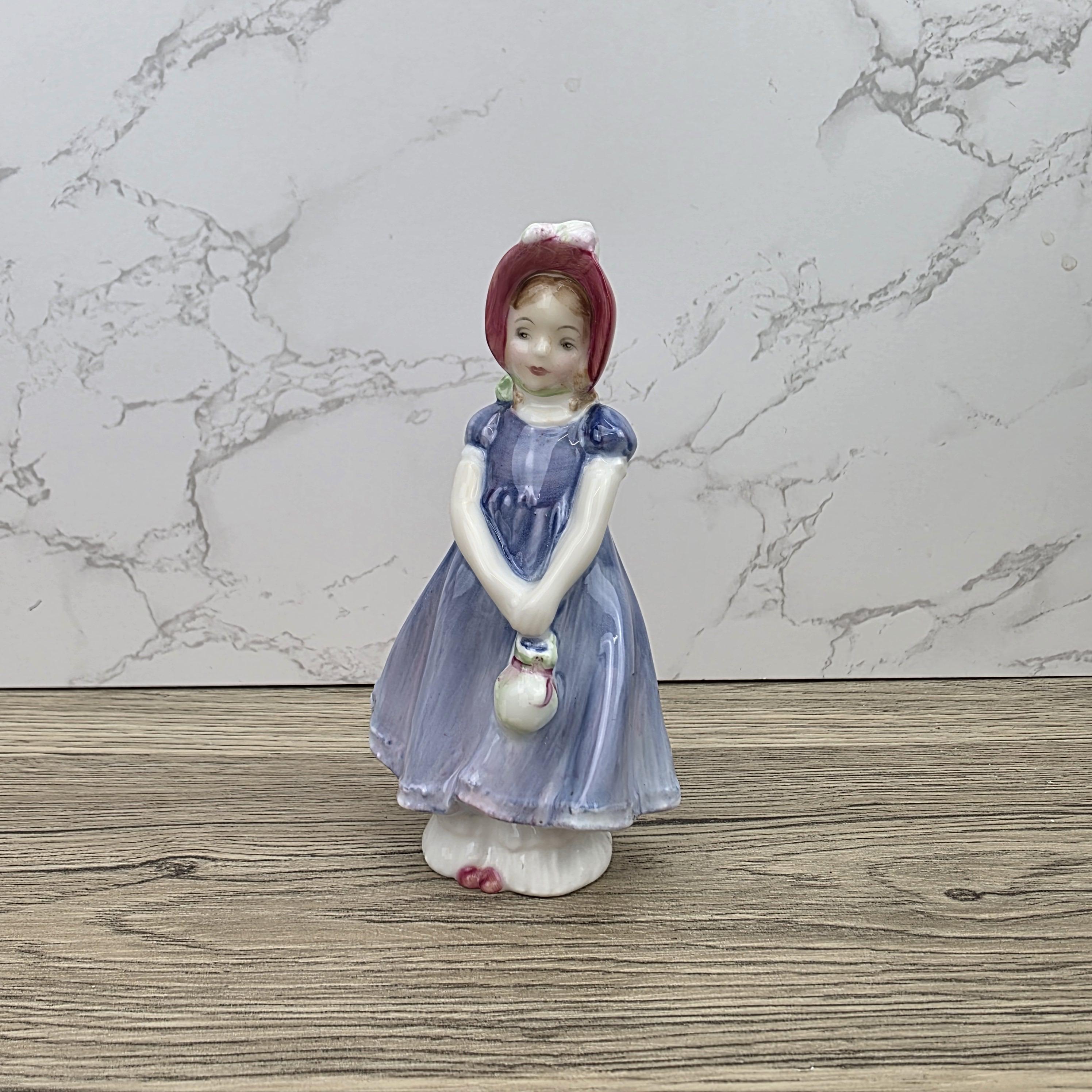 Royal Doulton Ivy HN1768 Porcelain Lady Figurine Hand Decorated England 1936 Collectible Vintage