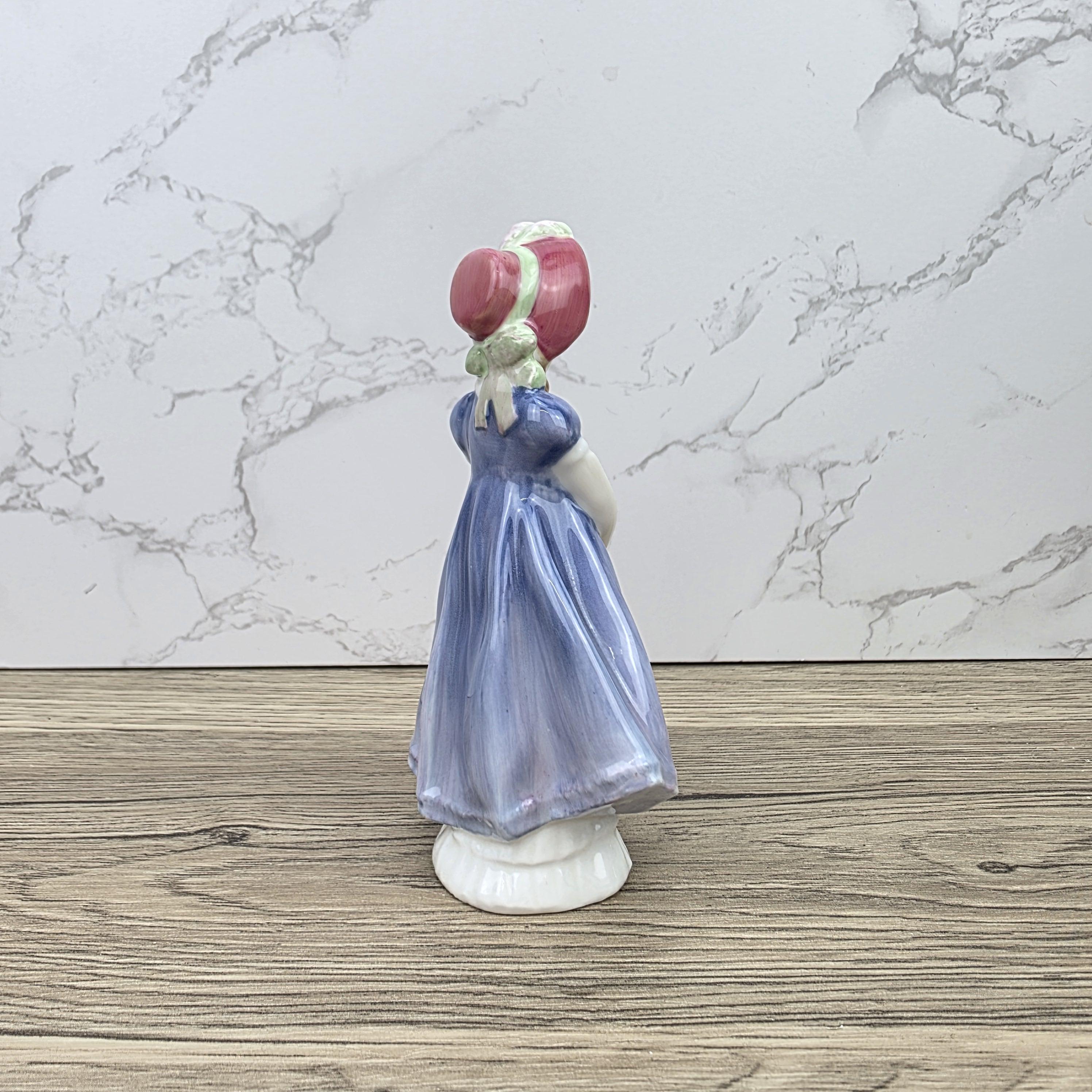 Royal Doulton Ivy HN1768 Porcelain Lady Figurine Hand Decorated England 1936 Collectible Vintage