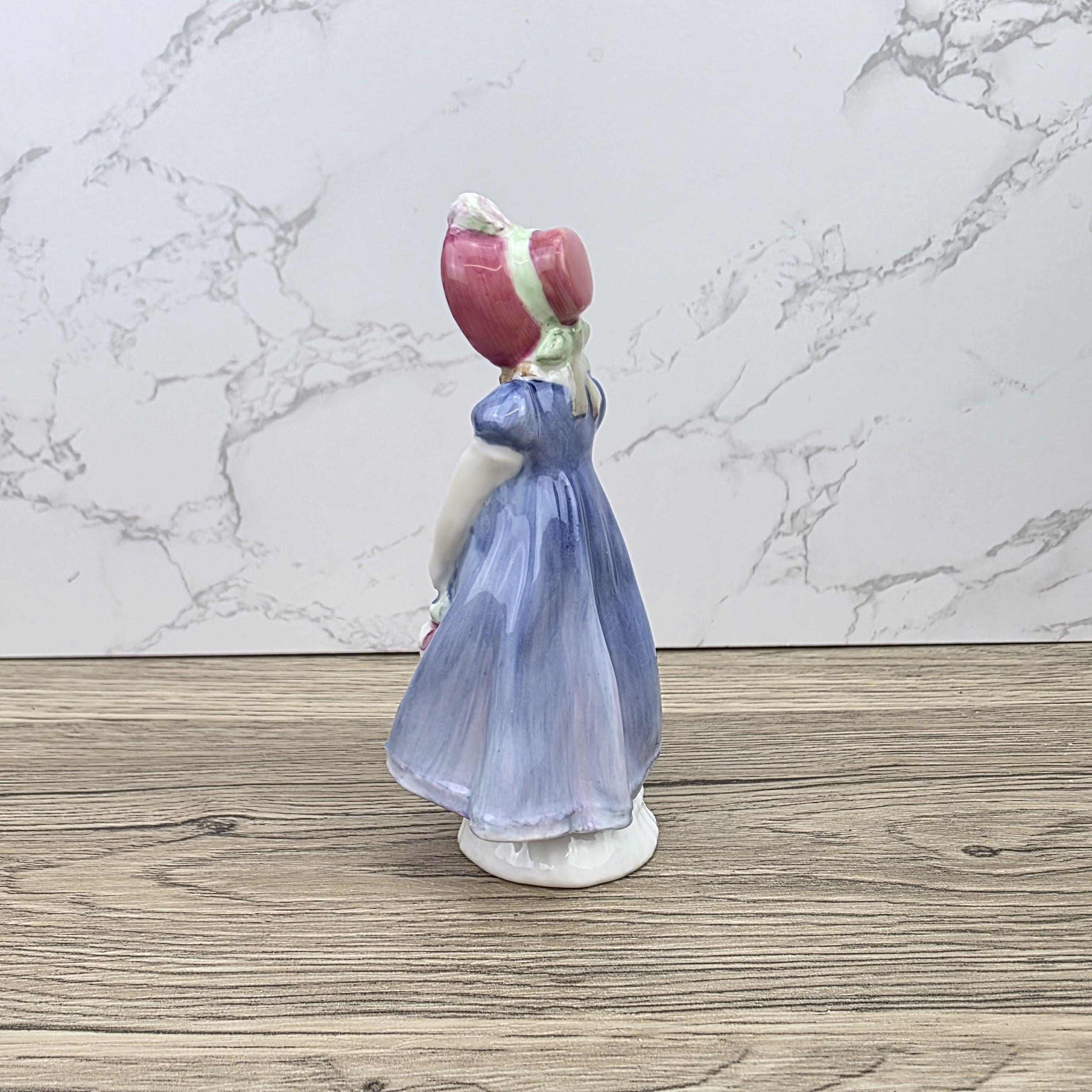 Royal Doulton Ivy HN1768 Porcelain Lady Figurine Hand Decorated England 1936 Collectible Vintage