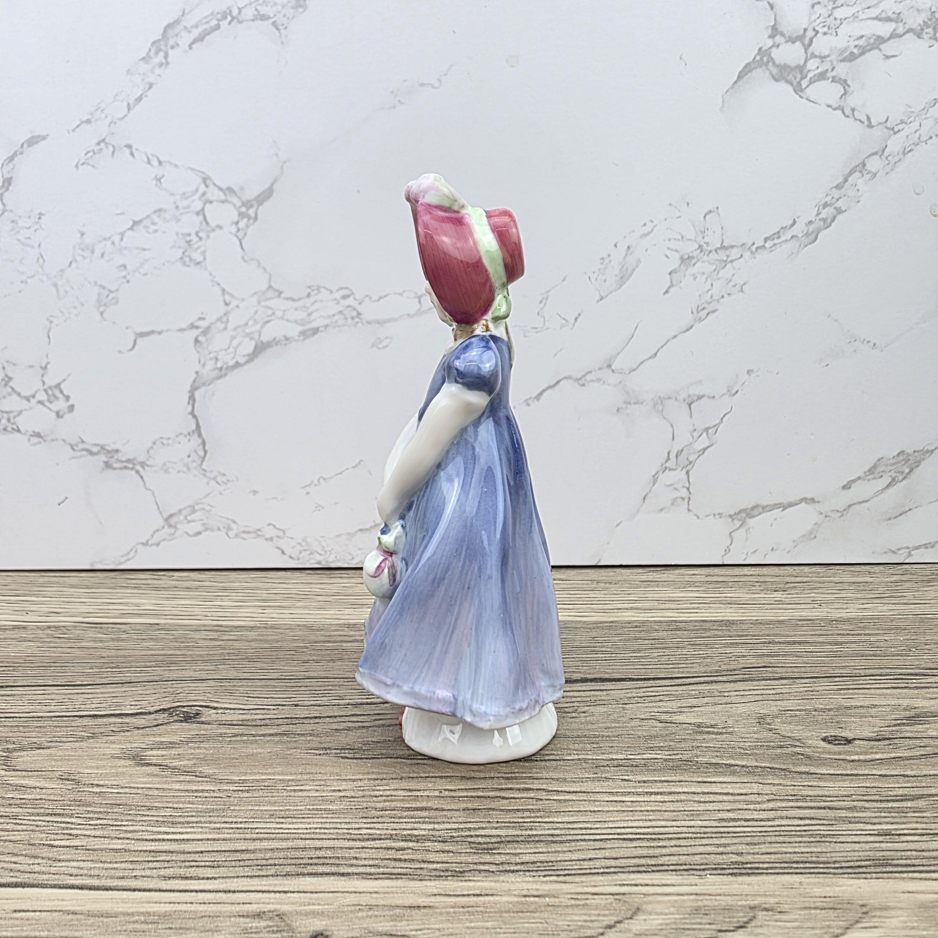 Royal Doulton Ivy HN1768 Porcelain Lady Figurine Hand Decorated England 1936 Collectible Vintage