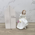 Vintage Royal Doulton Lynsey HN3043 Porcelain Girl Figurine Hand Decorated England 1984 Bone China