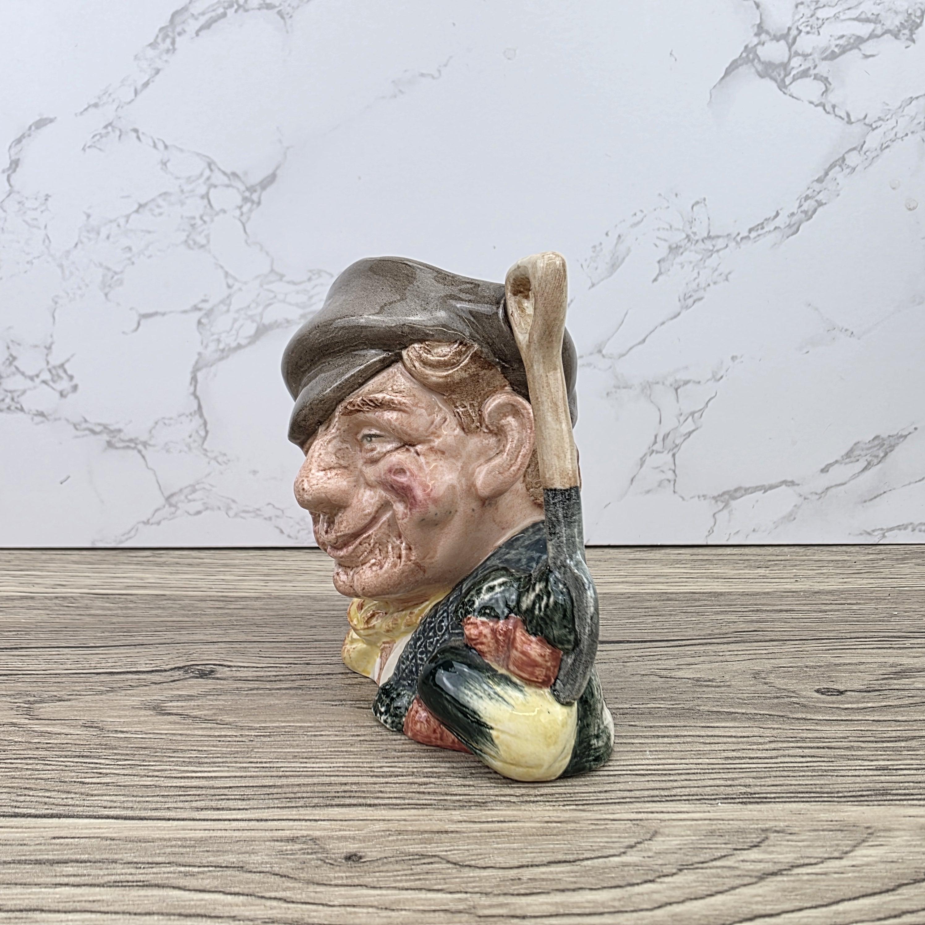 Toby Character Jug The Gardener D6634 by Royal Doulton | 1972 England | Hand Painted Mug