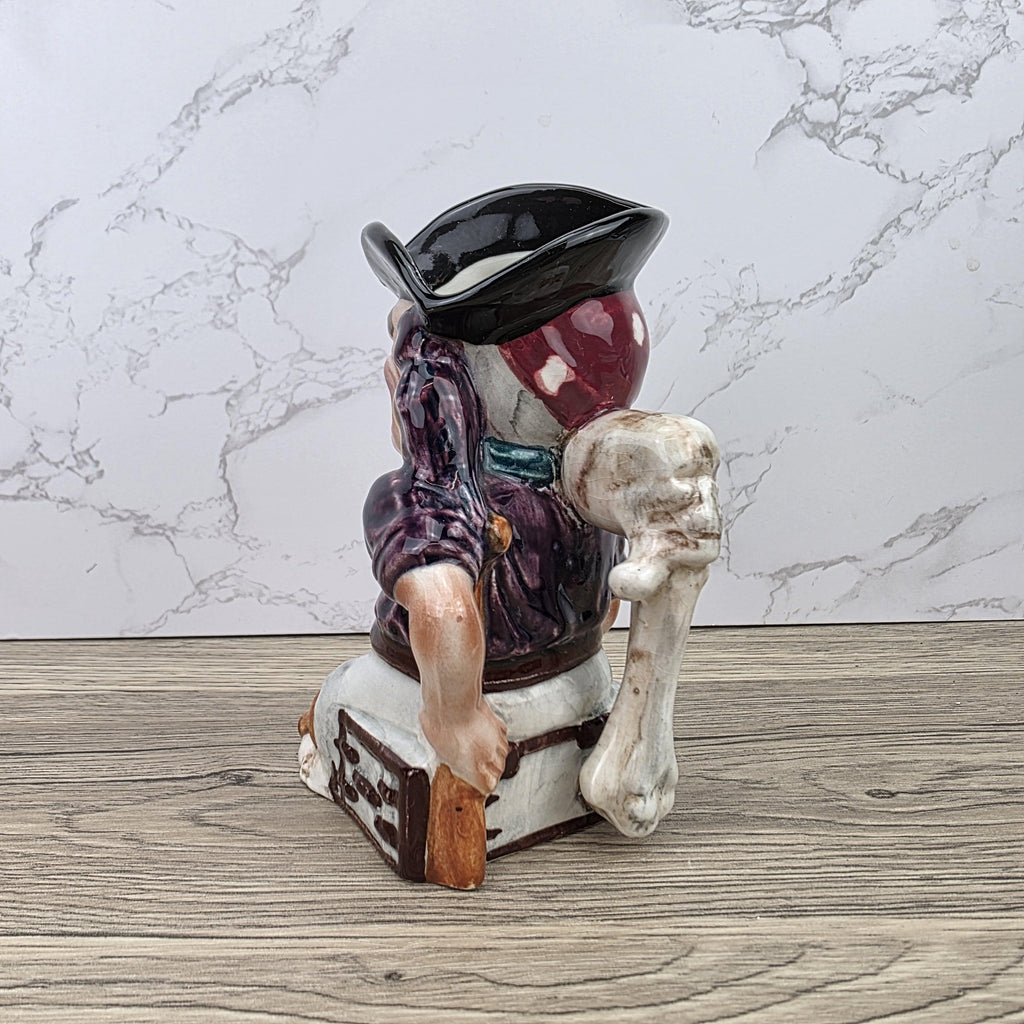 Toby Character Jug Long John Silver by Shorter and Son | Staffordshire England | Pirate Mug