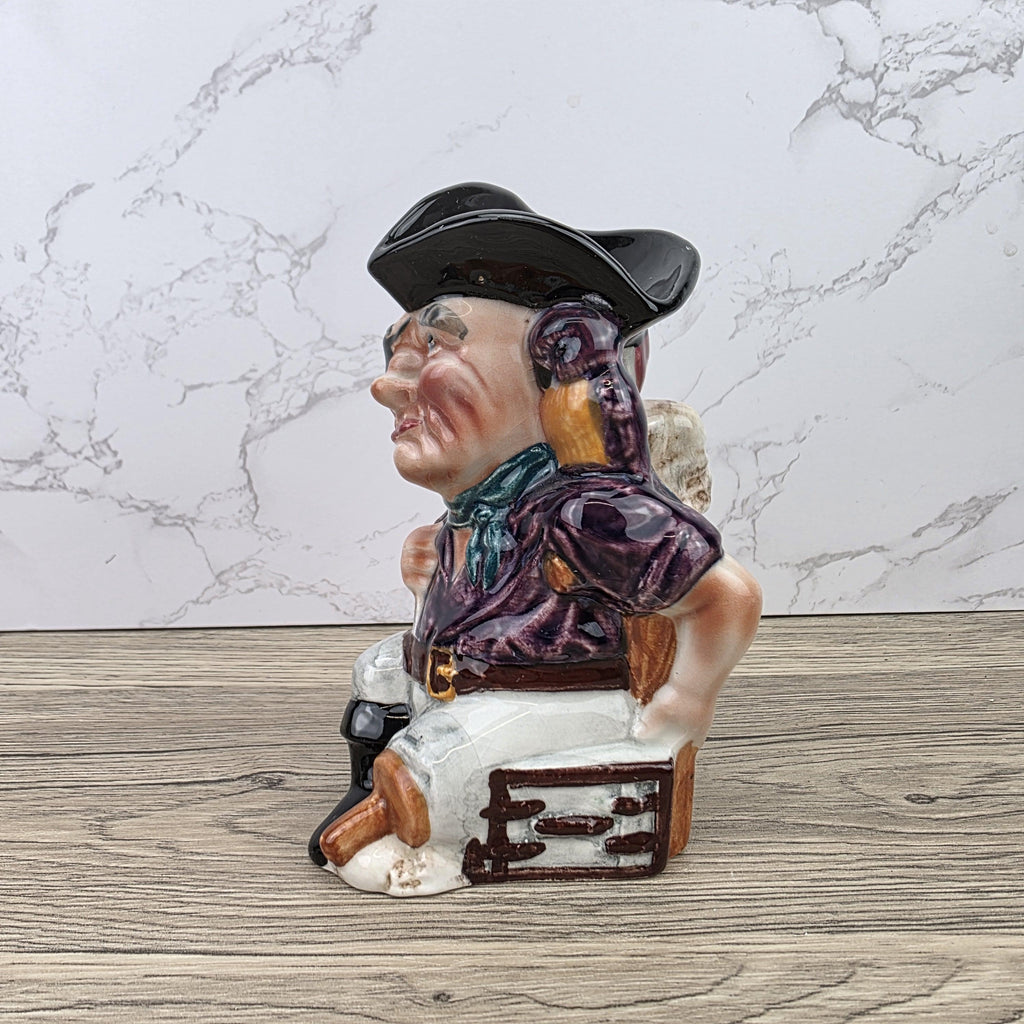 Toby Character Jug Long John Silver by Shorter and Son | Staffordshire England | Pirate Mug