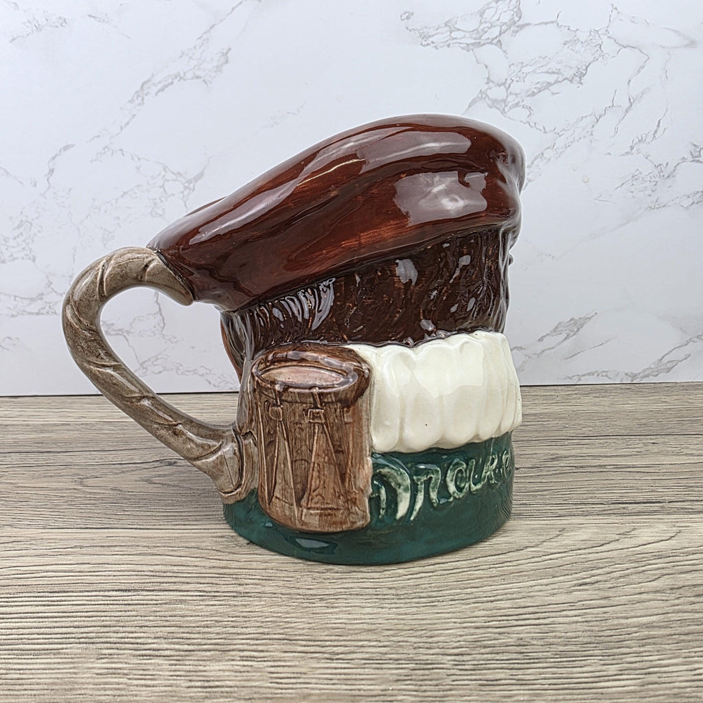 Vintage Royal Doulton Drake Sir Francis Character Toby Jug | English Porcelain Collectible Ceramic Mug