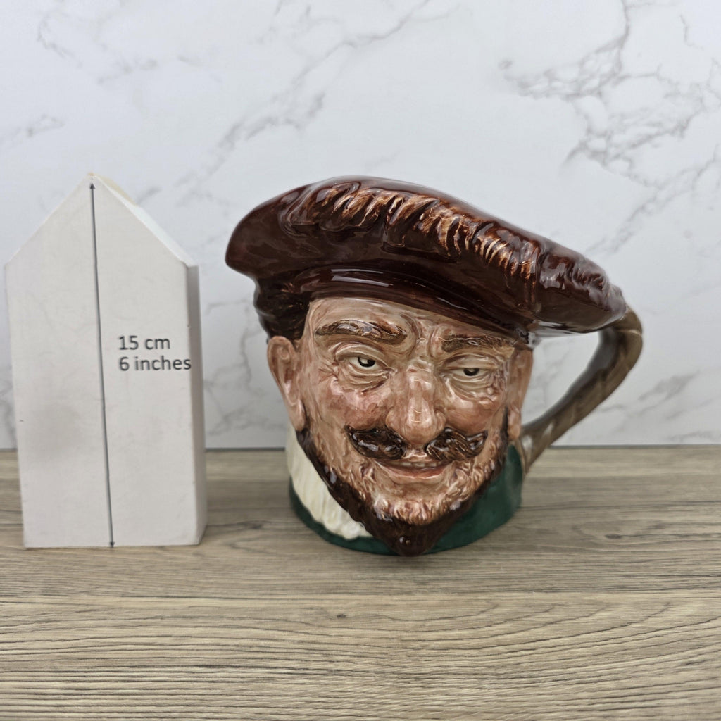Vintage Royal Doulton Drake Sir Francis Character Toby Jug | English Porcelain Collectible Ceramic Mug