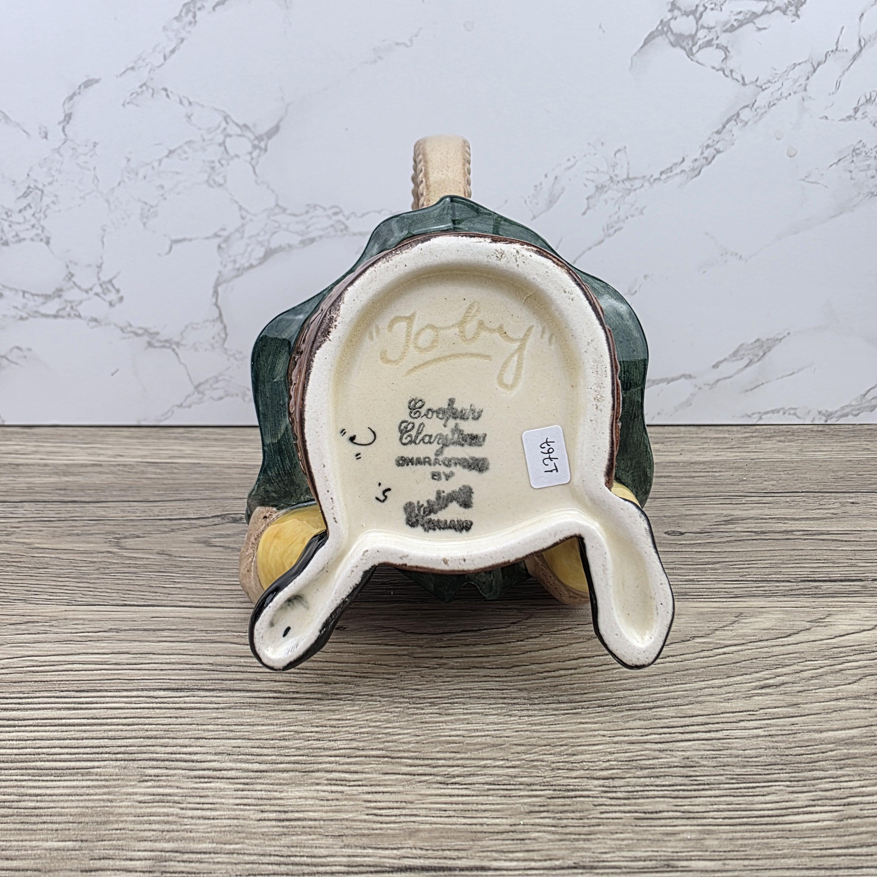 Porcelain Toby Jug Character Mug Vintage Collectible English Style Ceramic Decor Traditional Pub Barware
