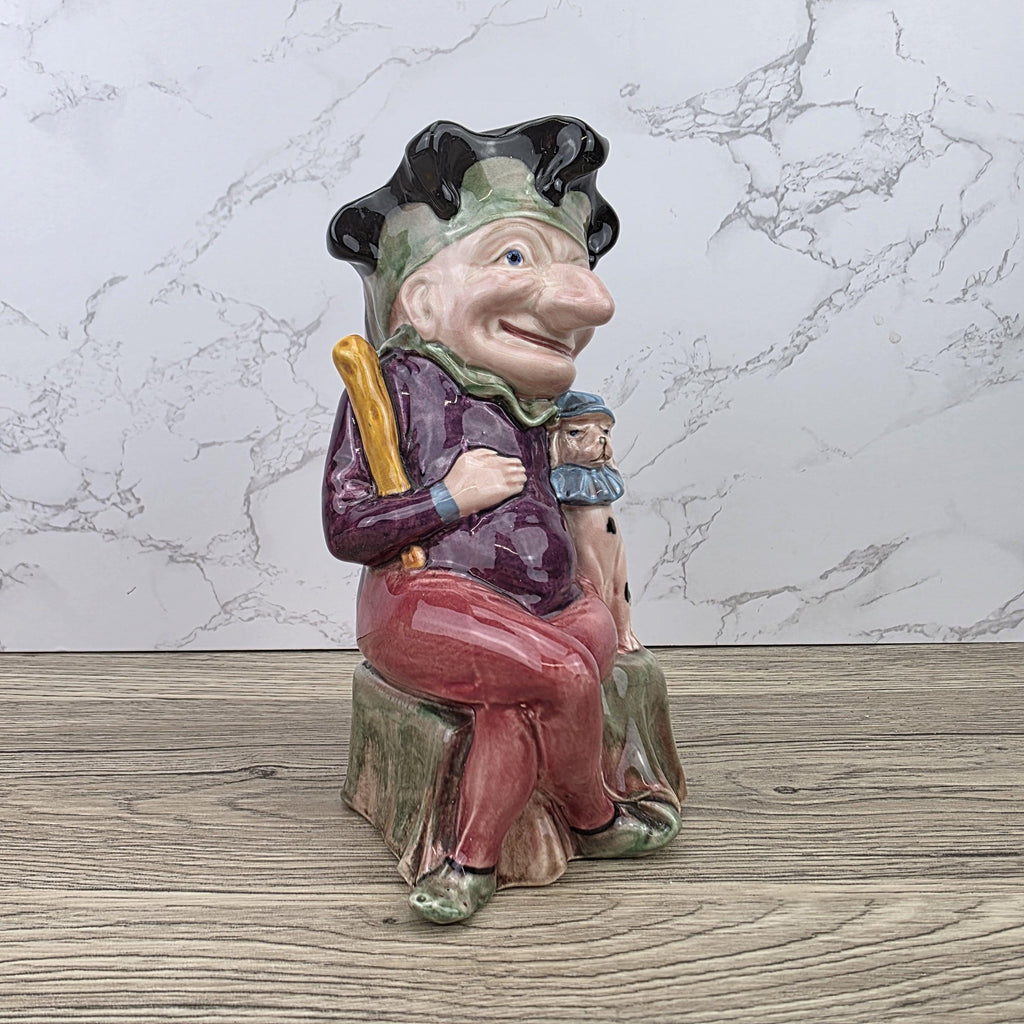 Melbaware Toby Character Jug Made in England | Vintage Hand Painted Ceramic Jug Decor Piece