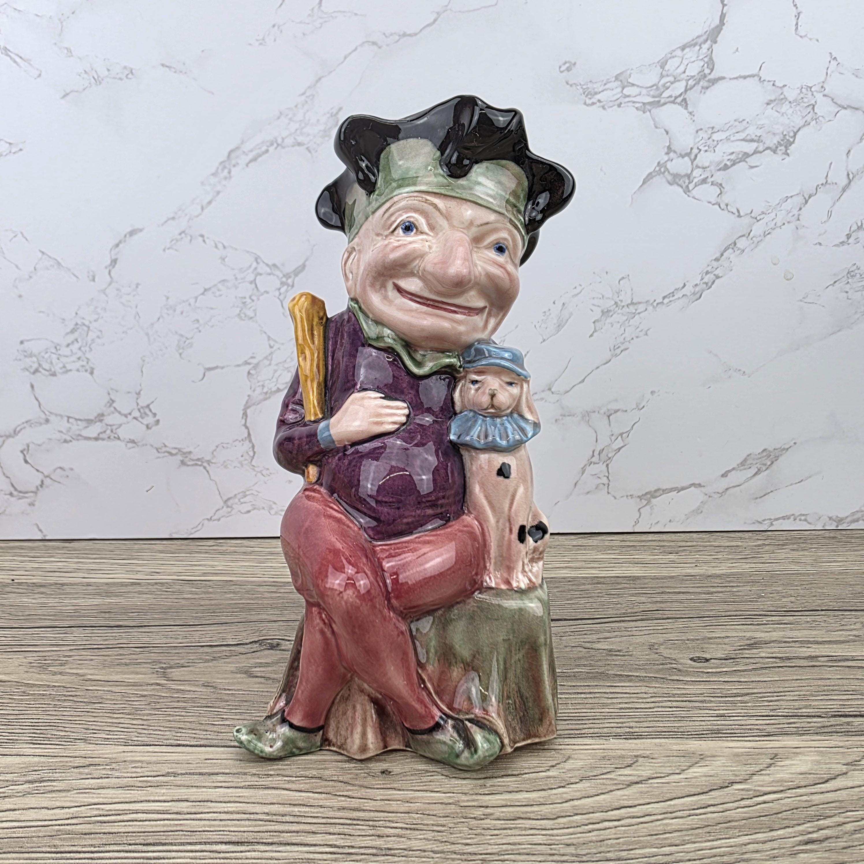 Melbaware Toby Character Jug Made in England | Vintage Hand Painted Ceramic Jug Decor Piece