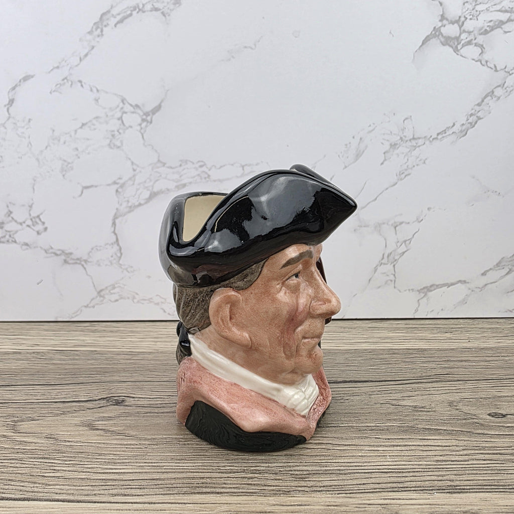 Character Jug Toby Pitcher Royal Doulton Night Watchman D6576 Vintage English Pottery Collectible 1962
