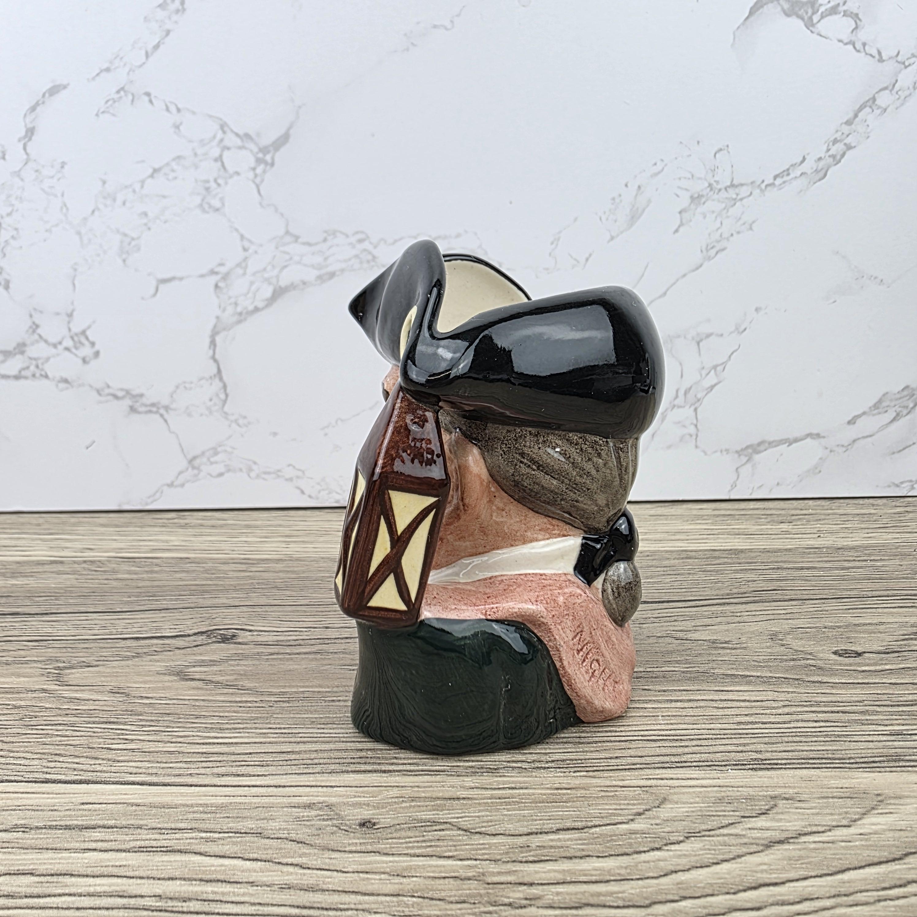 Character Jug Toby Pitcher Royal Doulton Night Watchman D6576 Vintage English Pottery Collectible 1962