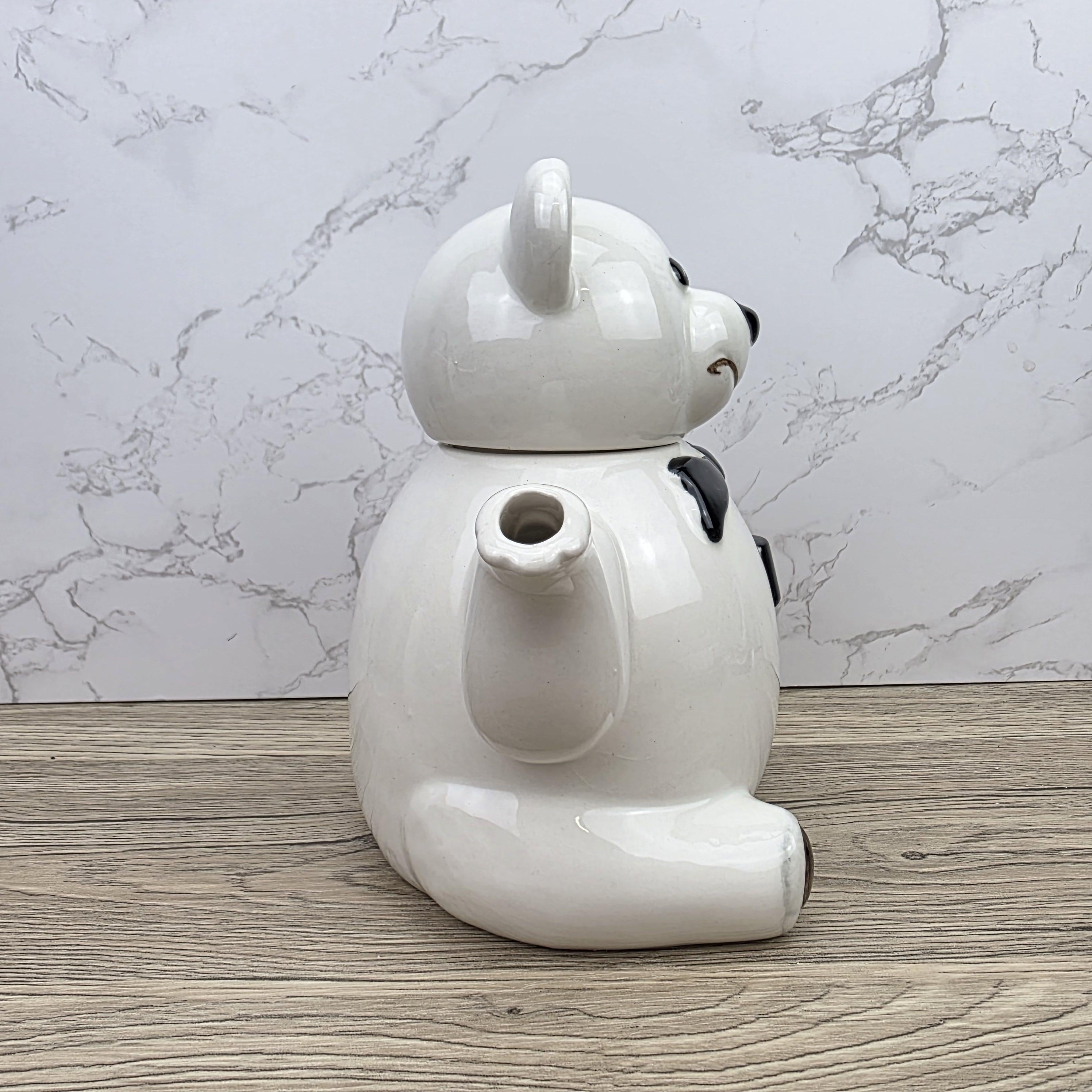 Bear Shaped Ceramic Teapot With Lid | Price & Kensington Novelty Tea Pot | 1980s English Pottery