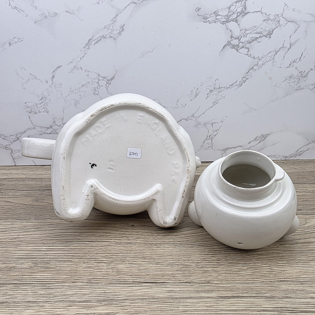 Bear Shaped Ceramic Teapot With Lid | Price & Kensington Novelty Tea Pot | 1980s English Pottery