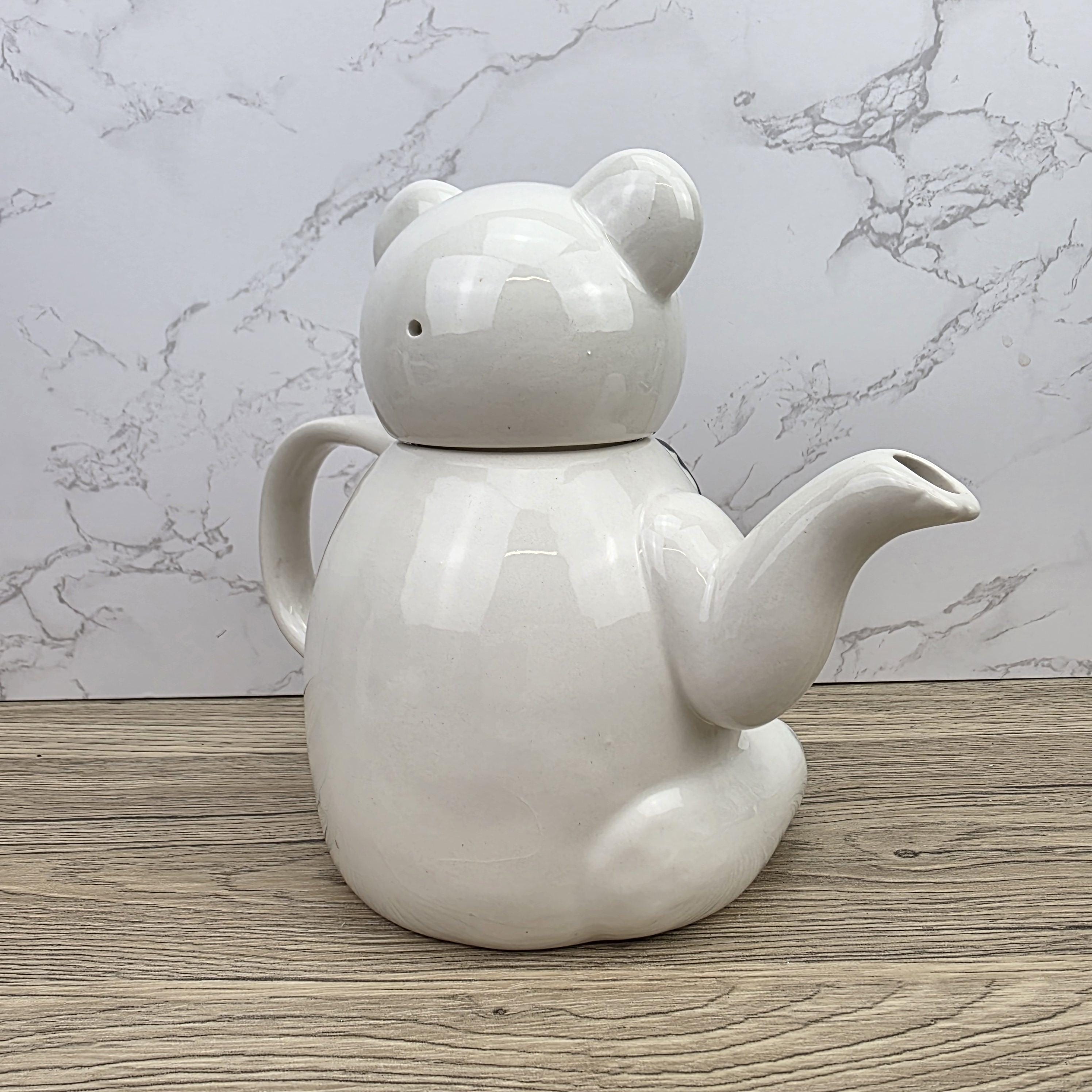 Bear Shaped Ceramic Teapot With Lid | Price & Kensington Novelty Tea Pot | 1980s English Pottery