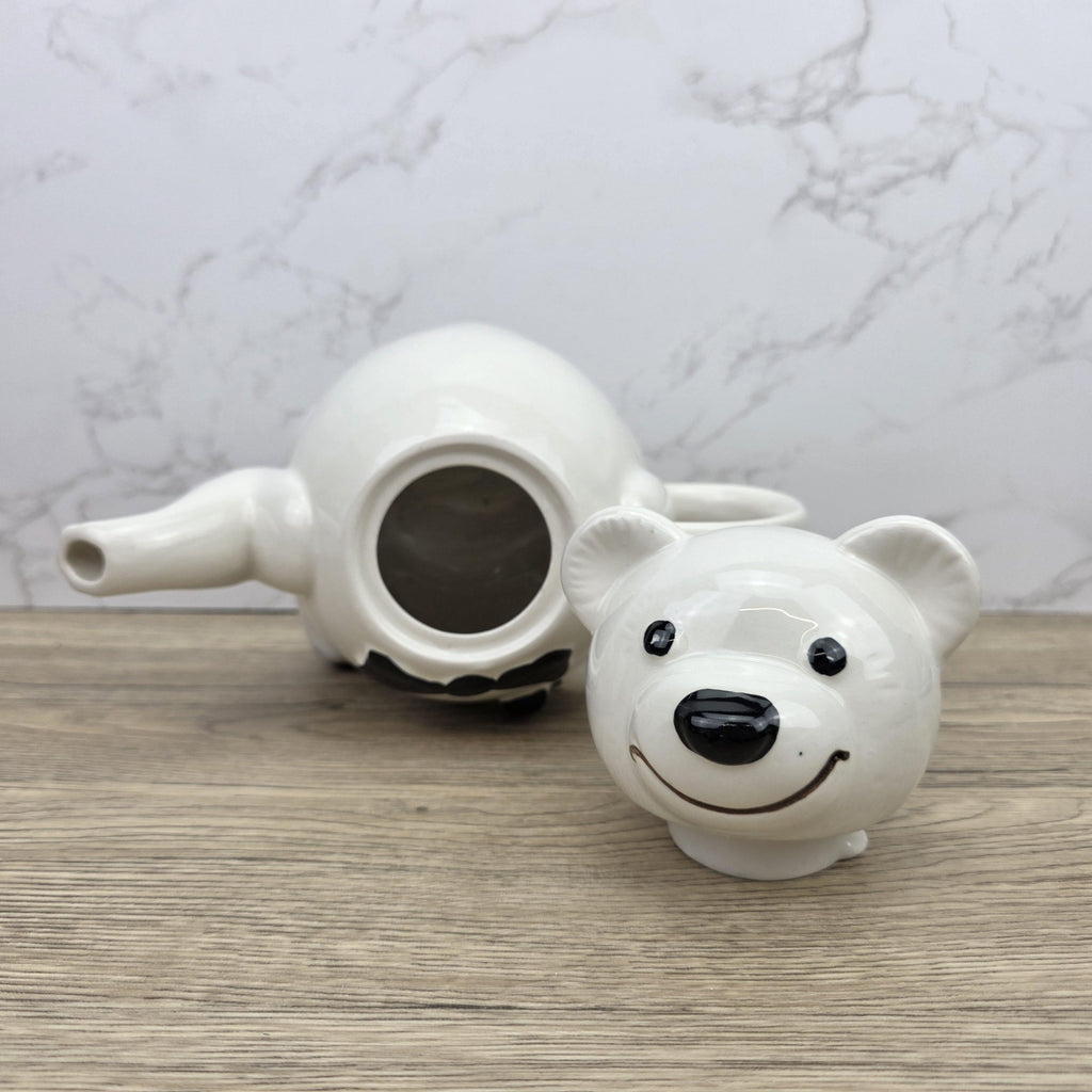 Bear Shaped Ceramic Teapot With Lid | Price & Kensington Novelty Tea Pot | 1980s English Pottery