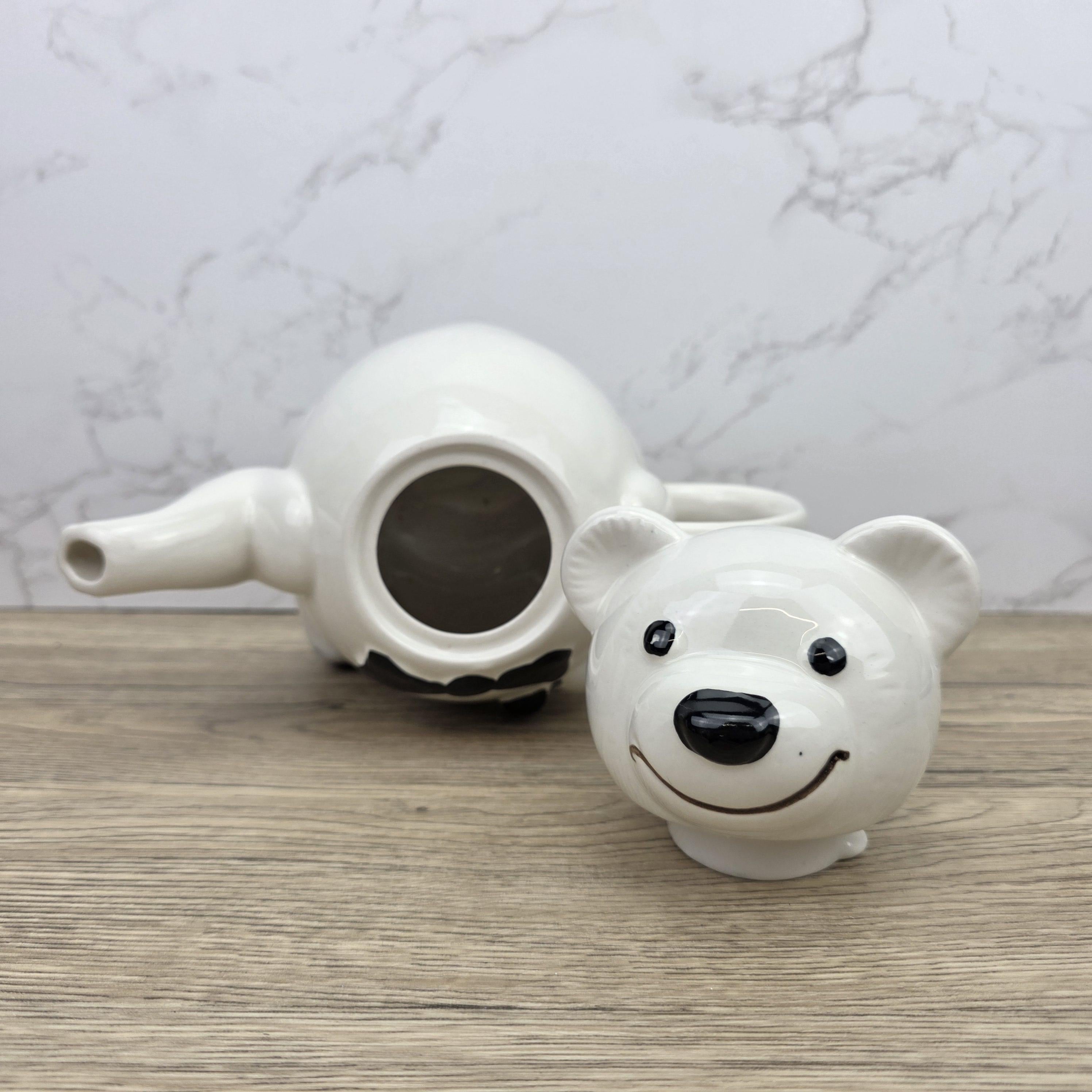 Bear Shaped Ceramic Teapot With Lid | Price & Kensington Novelty Tea Pot | 1980s English Pottery