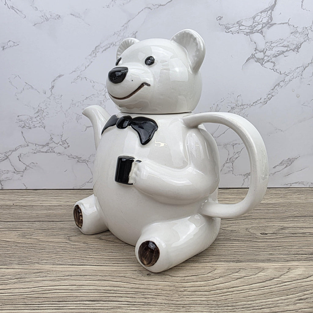 Bear Shaped Ceramic Teapot With Lid | Price & Kensington Novelty Tea Pot | 1980s English Pottery