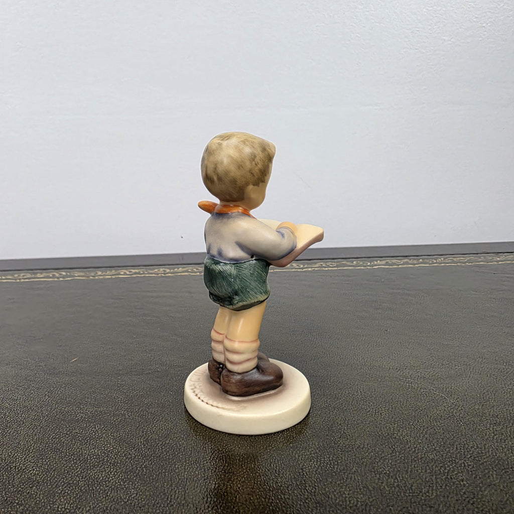 Goebel Hummel Club Reading Child Figurine 2087/B | 1999 German Porcelain Collector Display Piece