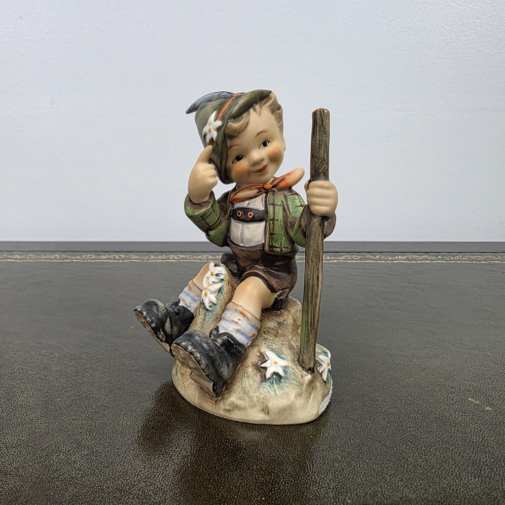 Goebel Hummel Model 315 W Germany Porcelain Boy Figurine | Vintage Collectible Shelf Display Statue