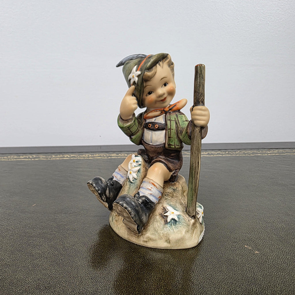Goebel Hummel Model 315 W Germany Porcelain Boy Figurine | Vintage Collectible Shelf Display Statue
