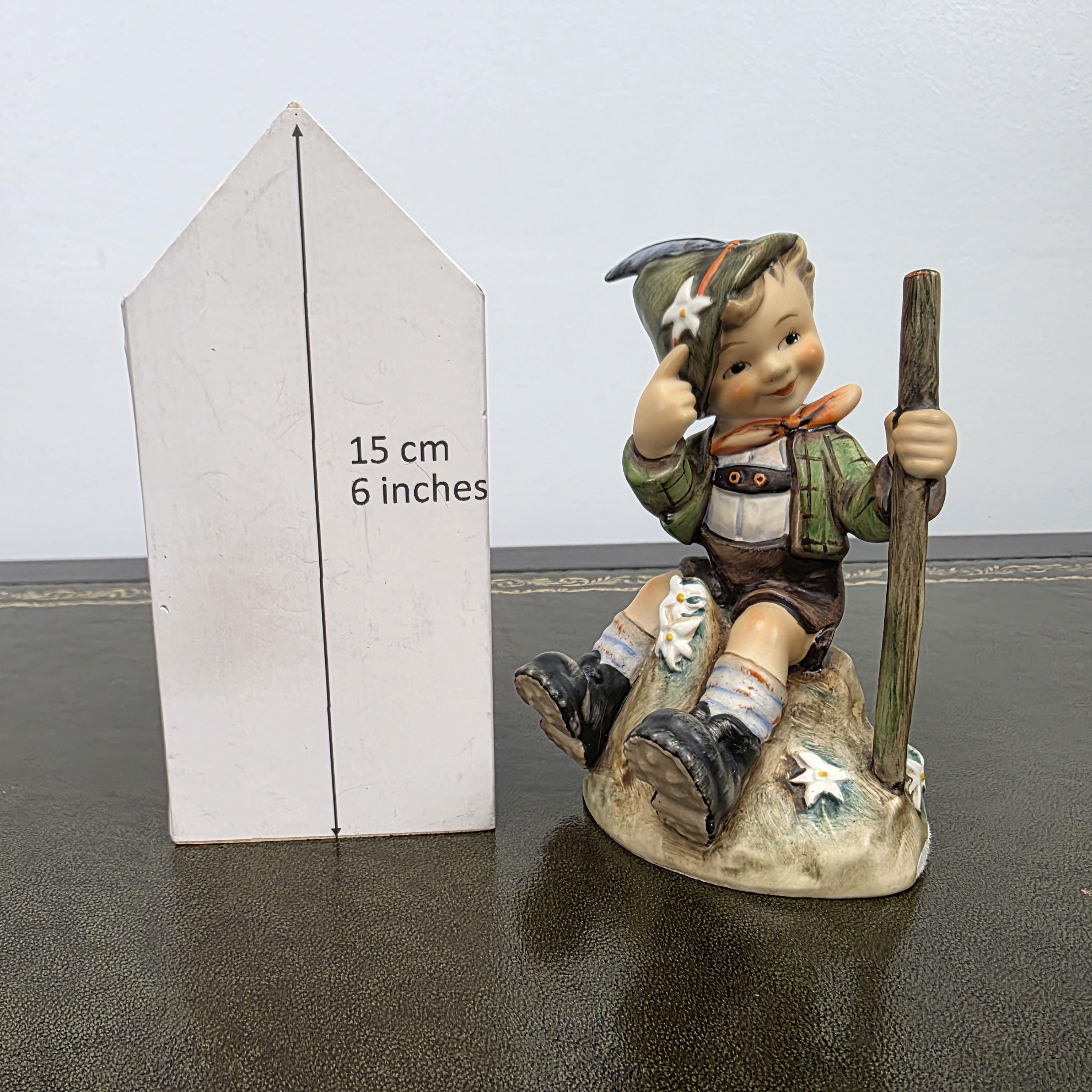 Goebel Hummel Model 315 W Germany Porcelain Boy Figurine | Vintage Collectible Shelf Display Statue