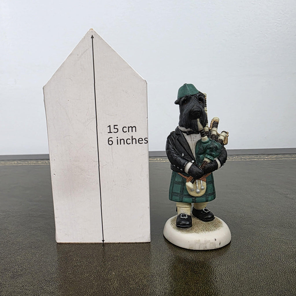 Vintage Country Companions Scottie Piper CC65 Figurine | Robert Harrop England Collectible Scottish Dog Ornament