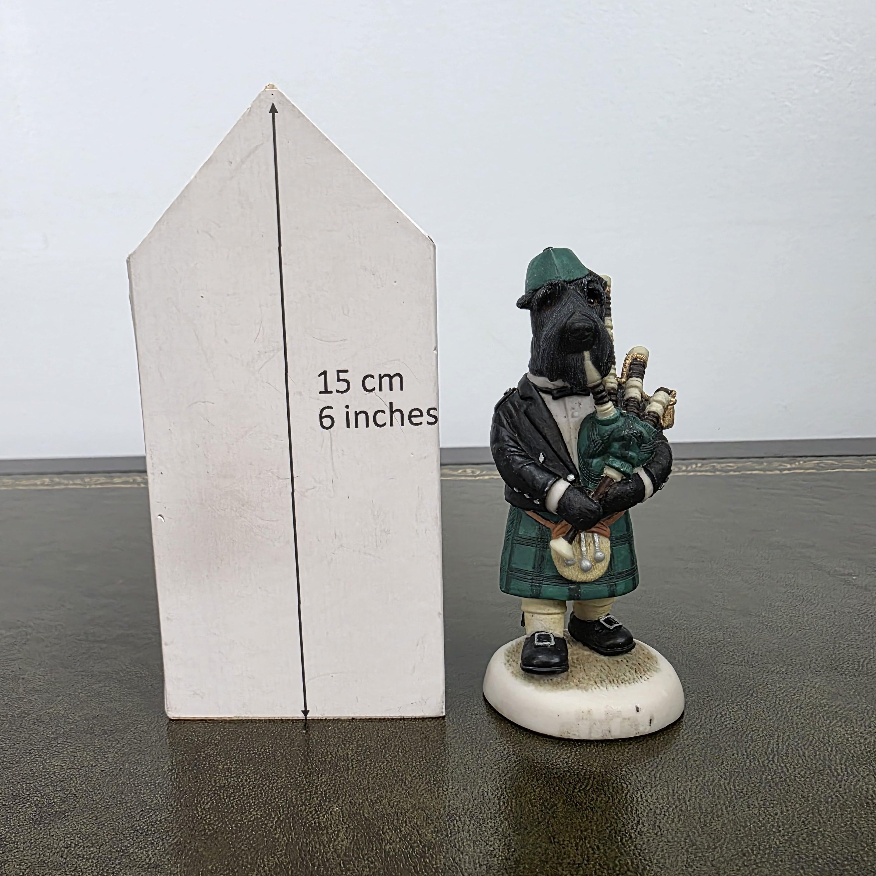 Vintage Country Companions Scottie Piper CC65 Figurine | Robert Harrop England Collectible Scottish Dog Ornament