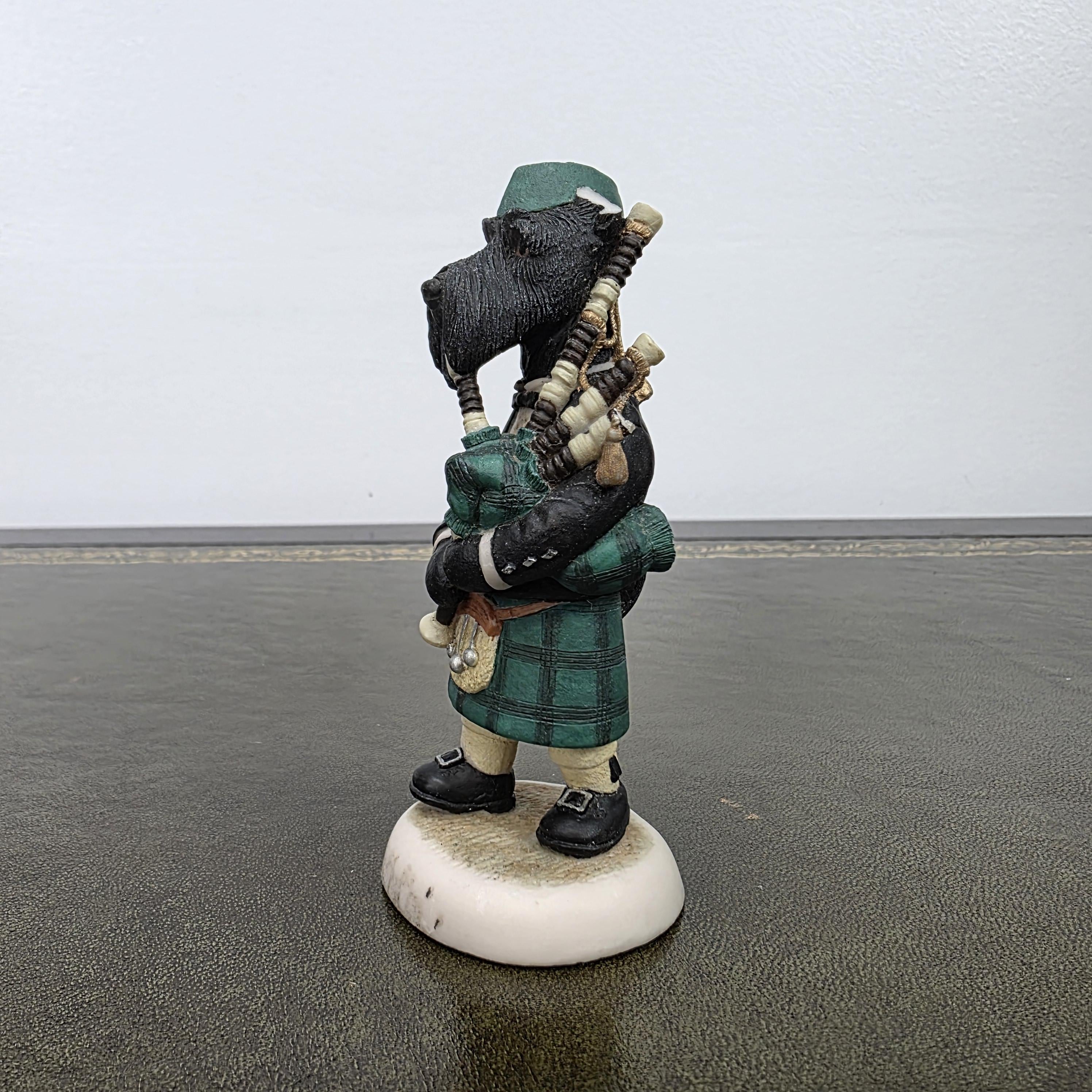 Vintage Country Companions Scottie Piper CC65 Figurine | Robert Harrop England Collectible Scottish Dog Ornament