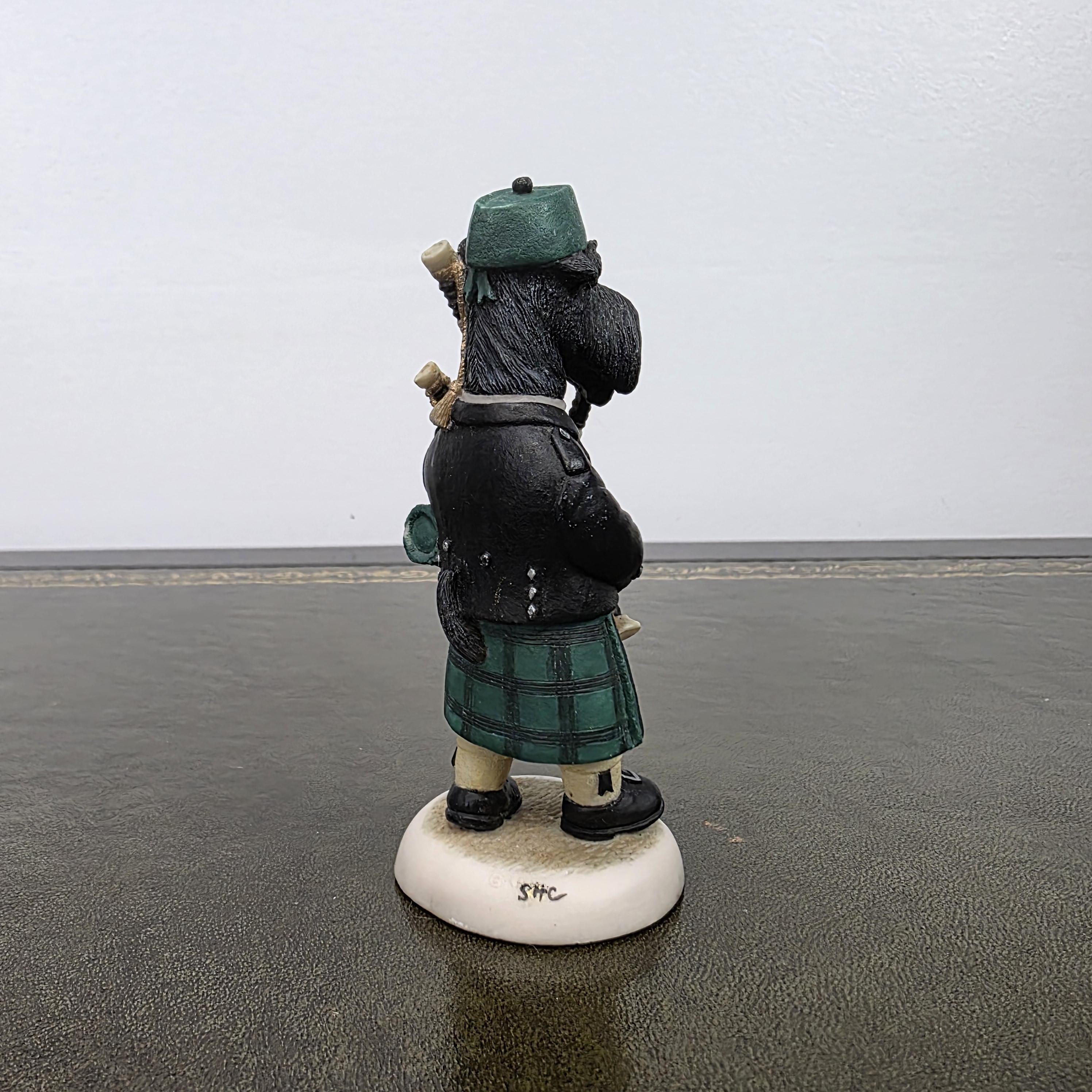 Vintage Country Companions Scottie Piper CC65 Figurine | Robert Harrop England Collectible Scottish Dog Ornament