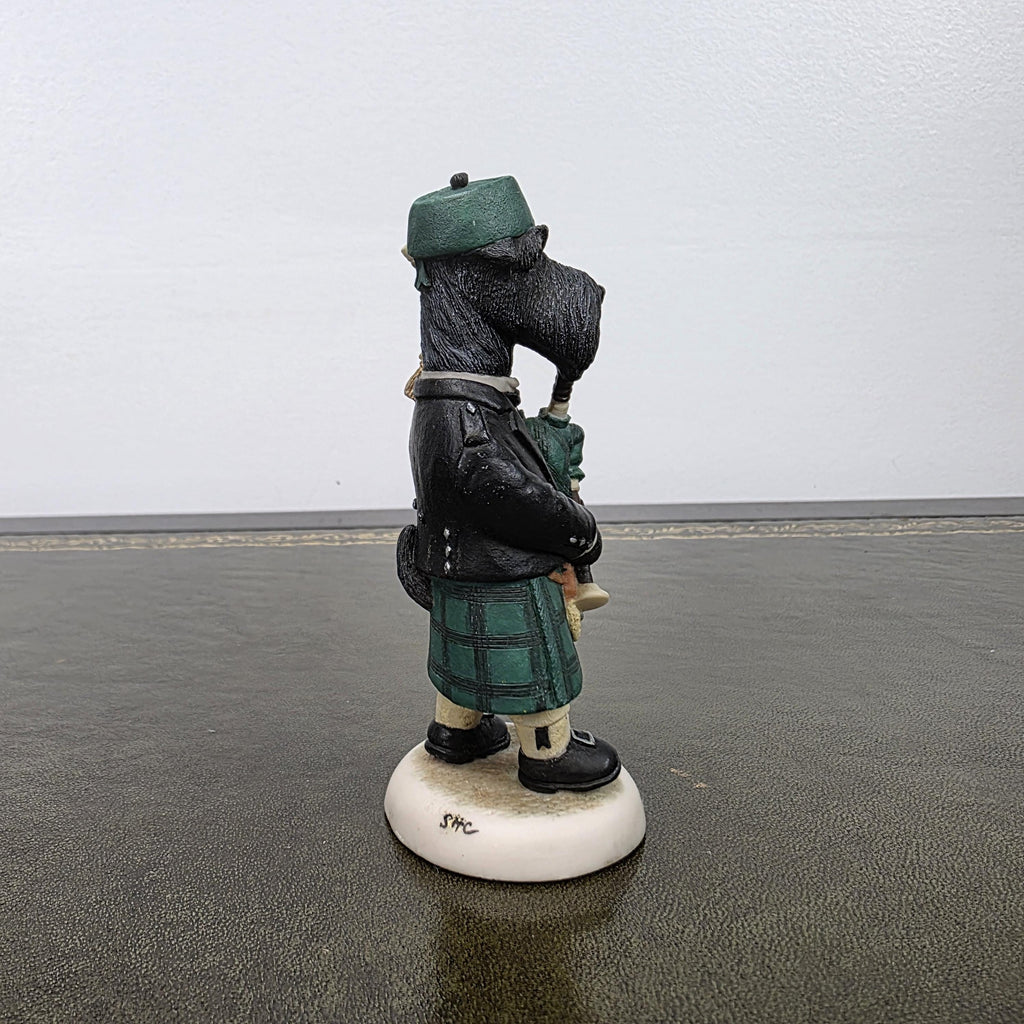 Vintage Country Companions Scottie Piper CC65 Figurine | Robert Harrop England Collectible Scottish Dog Ornament